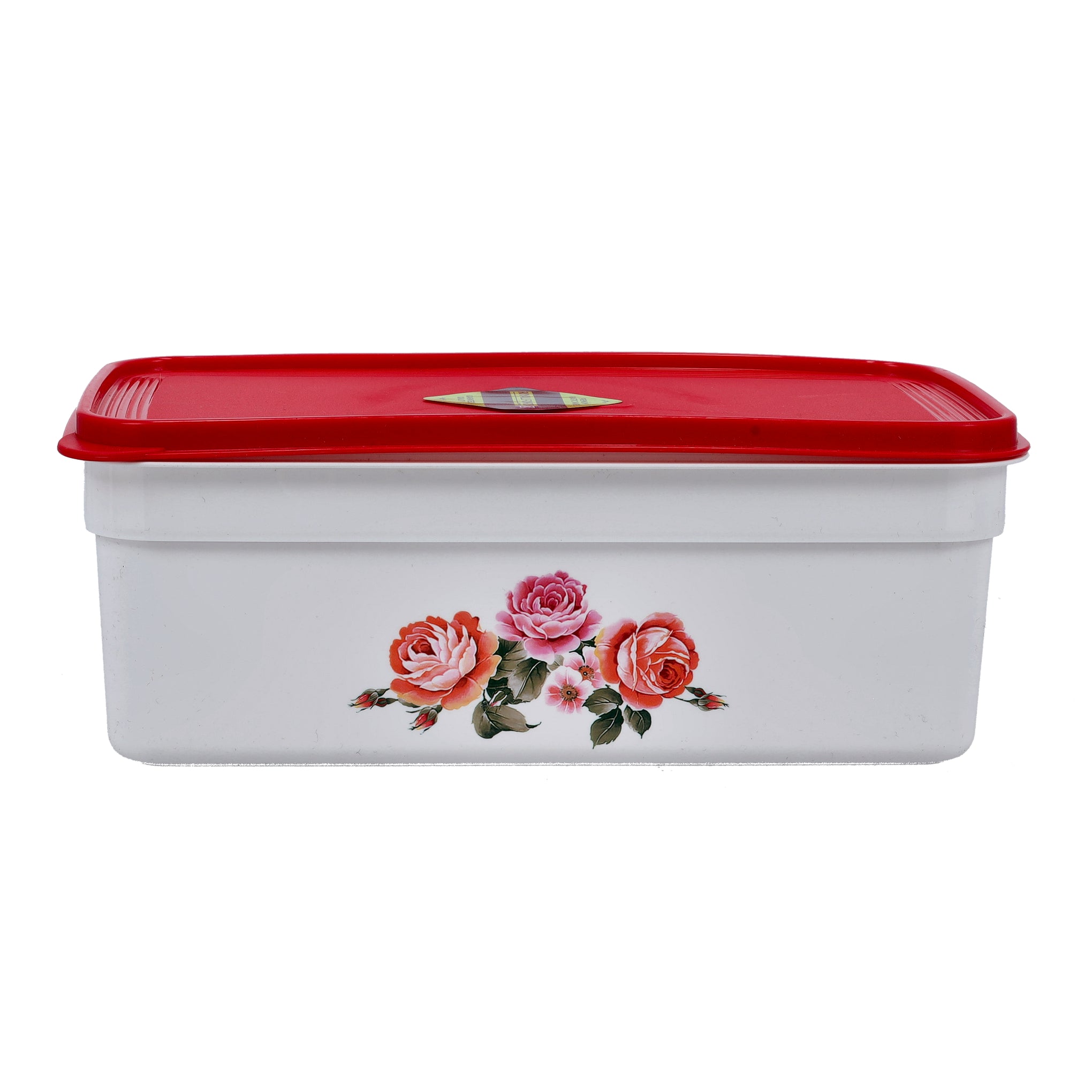 Rectangular Storage Bowl, 2.50L Plastic Container, RF10871 | Air-Tight Lid BPA-Free Box | Suitable for Dishwasher, Freezer | Meal Prep Storage Tubs White
