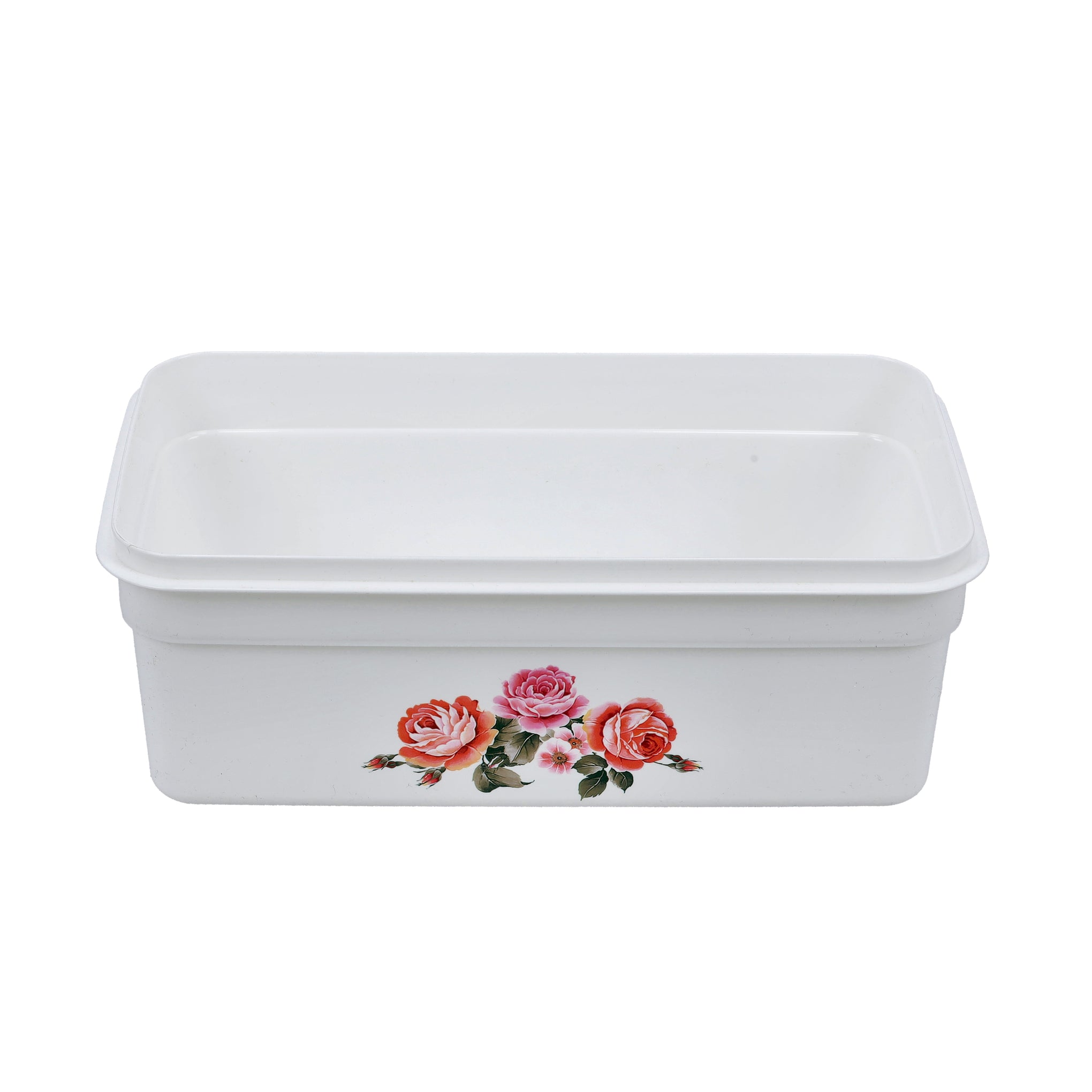 Rectangular Storage Bowl, 2.50L Plastic Container, RF10871 | Air-Tight Lid BPA-Free Box | Suitable for Dishwasher, Freezer | Meal Prep Storage Tubs White