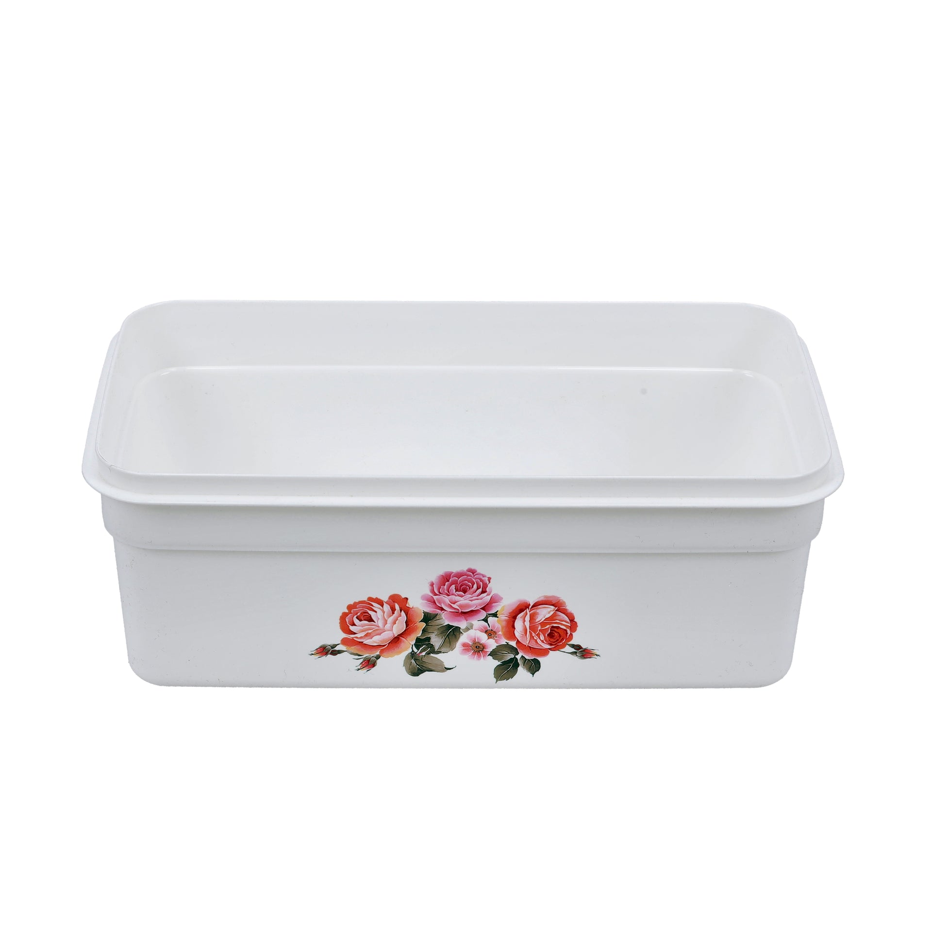 Rectangular Storage Bowl, 2.50L Plastic Container, RF10871 | Air-Tight Lid BPA-Free Box | Suitable for Dishwasher, Freezer | Meal Prep Storage Tubs White