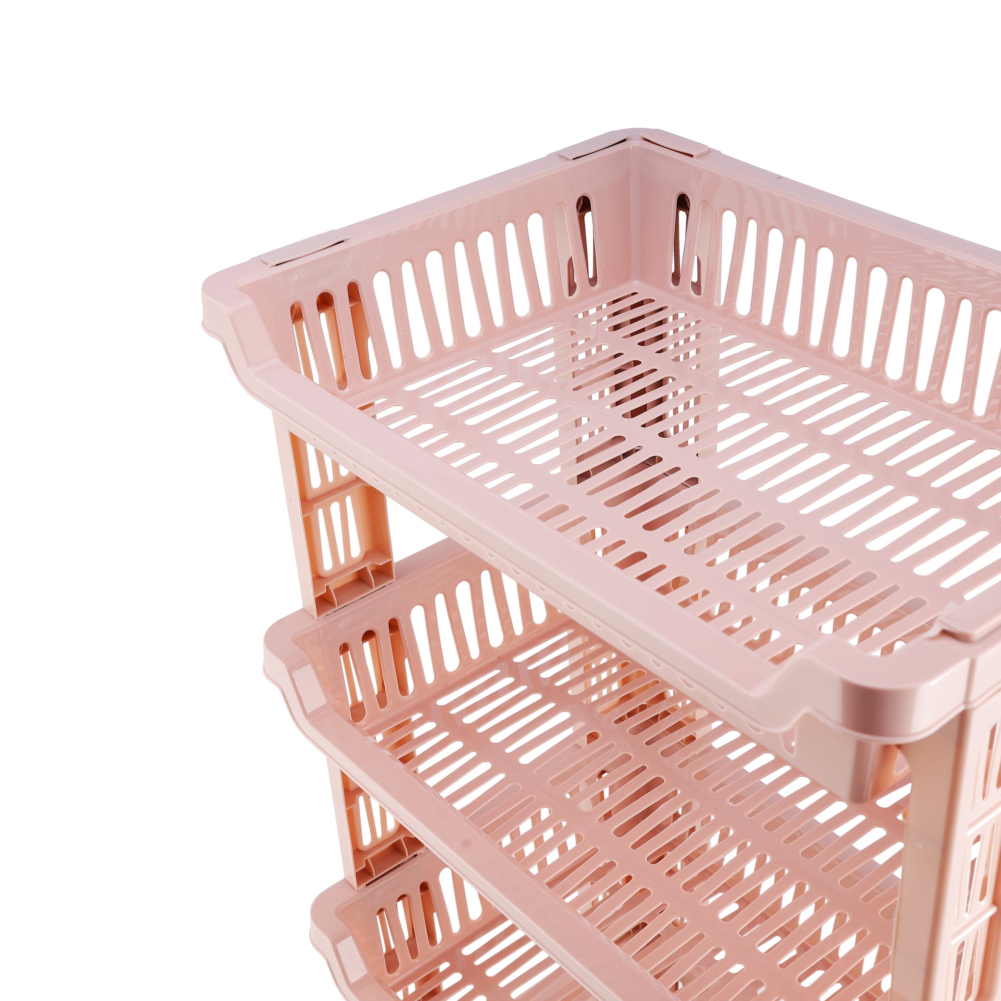 4-Layer Vegetable Multi-Purpose Storage Rack| Stand For Fruits And Vegetables Beige