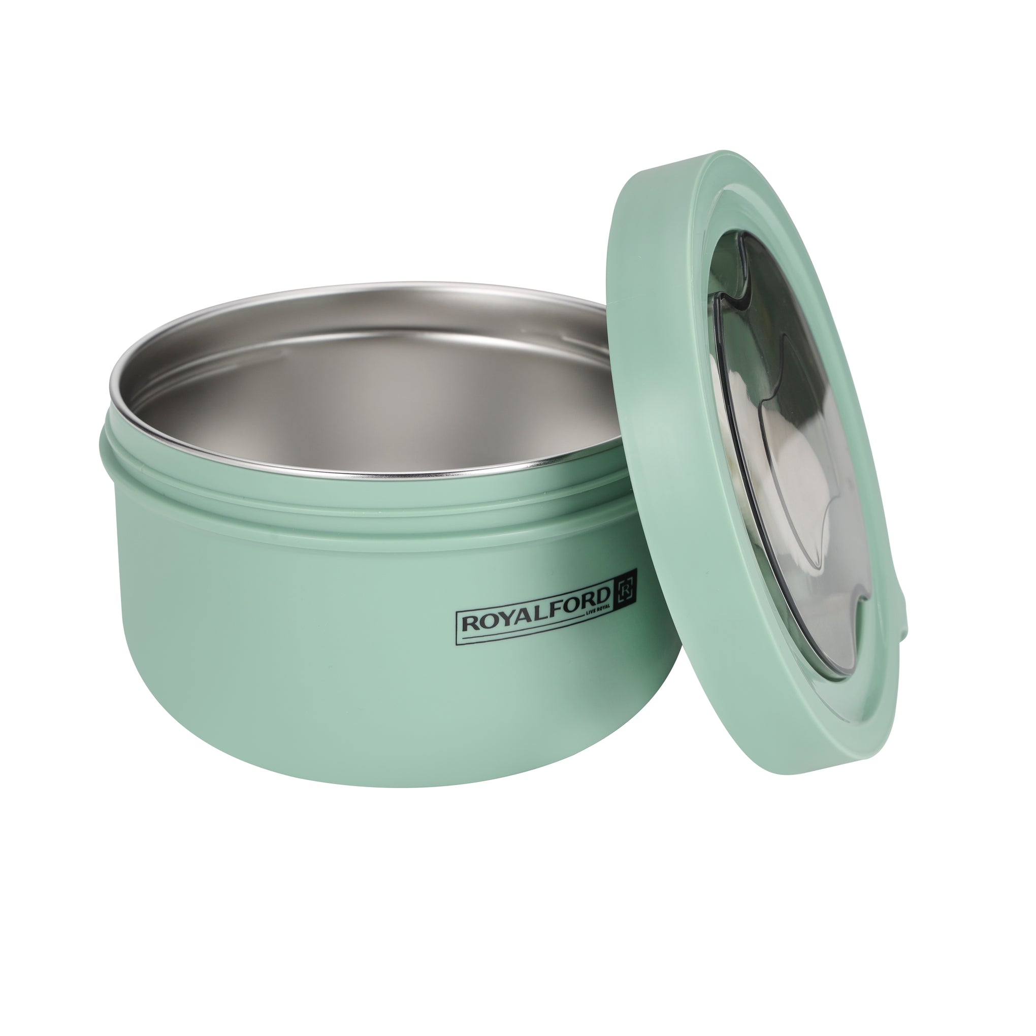 Stainless Steel Lunch Box Green 850ml