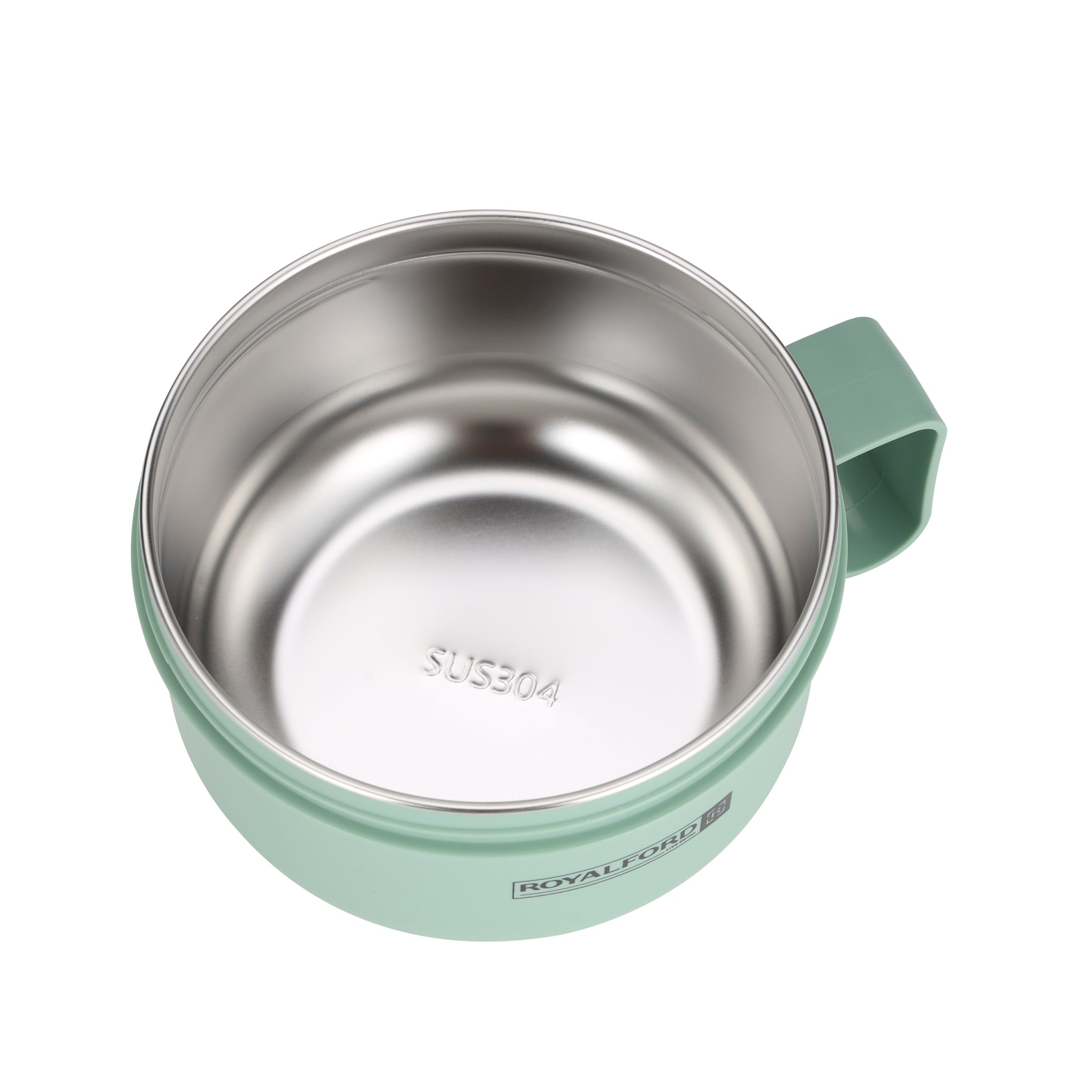 Stainless Steel Lunch Box Green 850ml