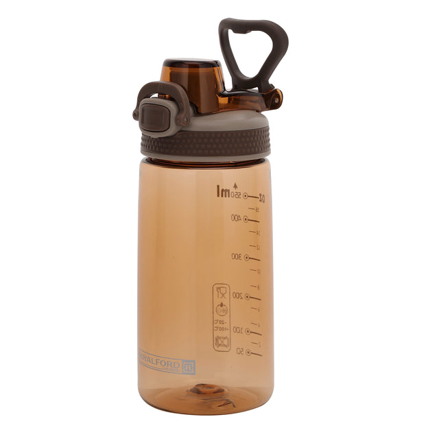 Sports Water Bottle One-Press Open Lid Green 550ml