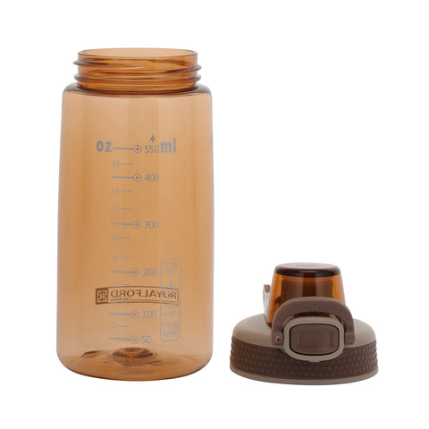 Sports Water Bottle One-Press Open Lid Green 550ml