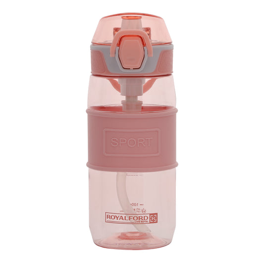 One-Press Open Lid Water Bottle Blue 550ml