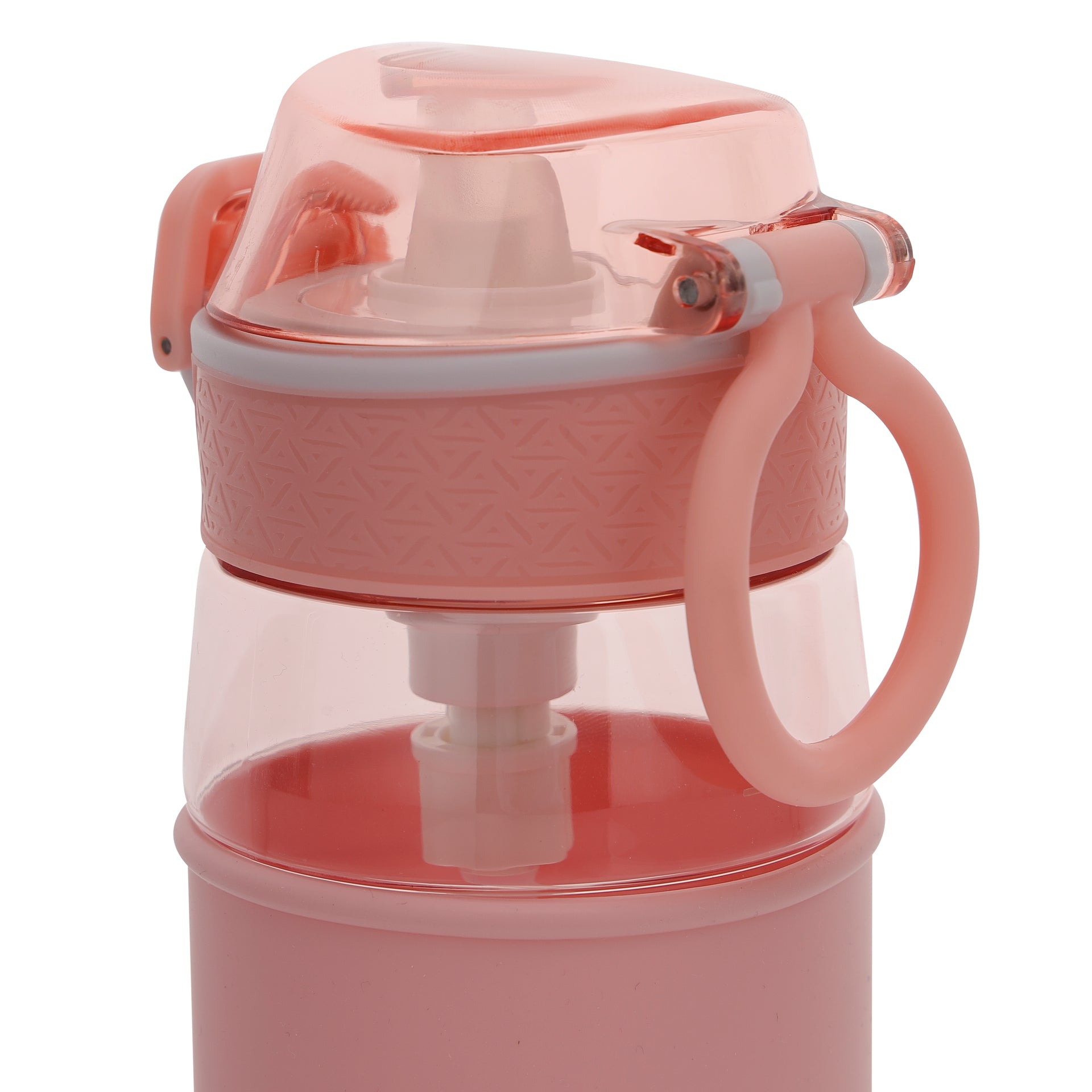 One-Press Open Lid Water Bottle Blue 550ml