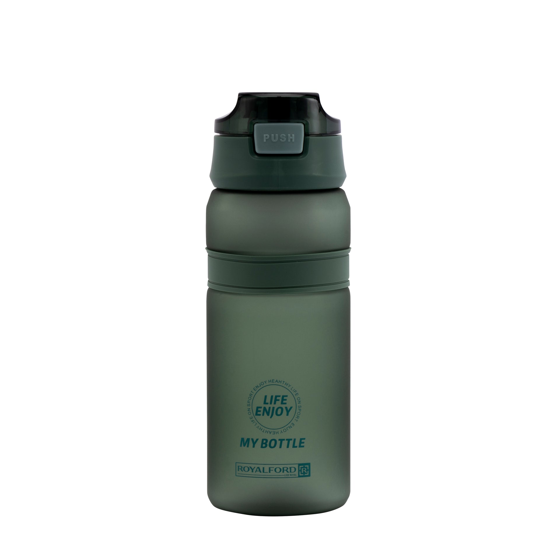 Light-Weight And Easy To Carry Water Bottle With Push Button Cap assorted / multicolor 700ml