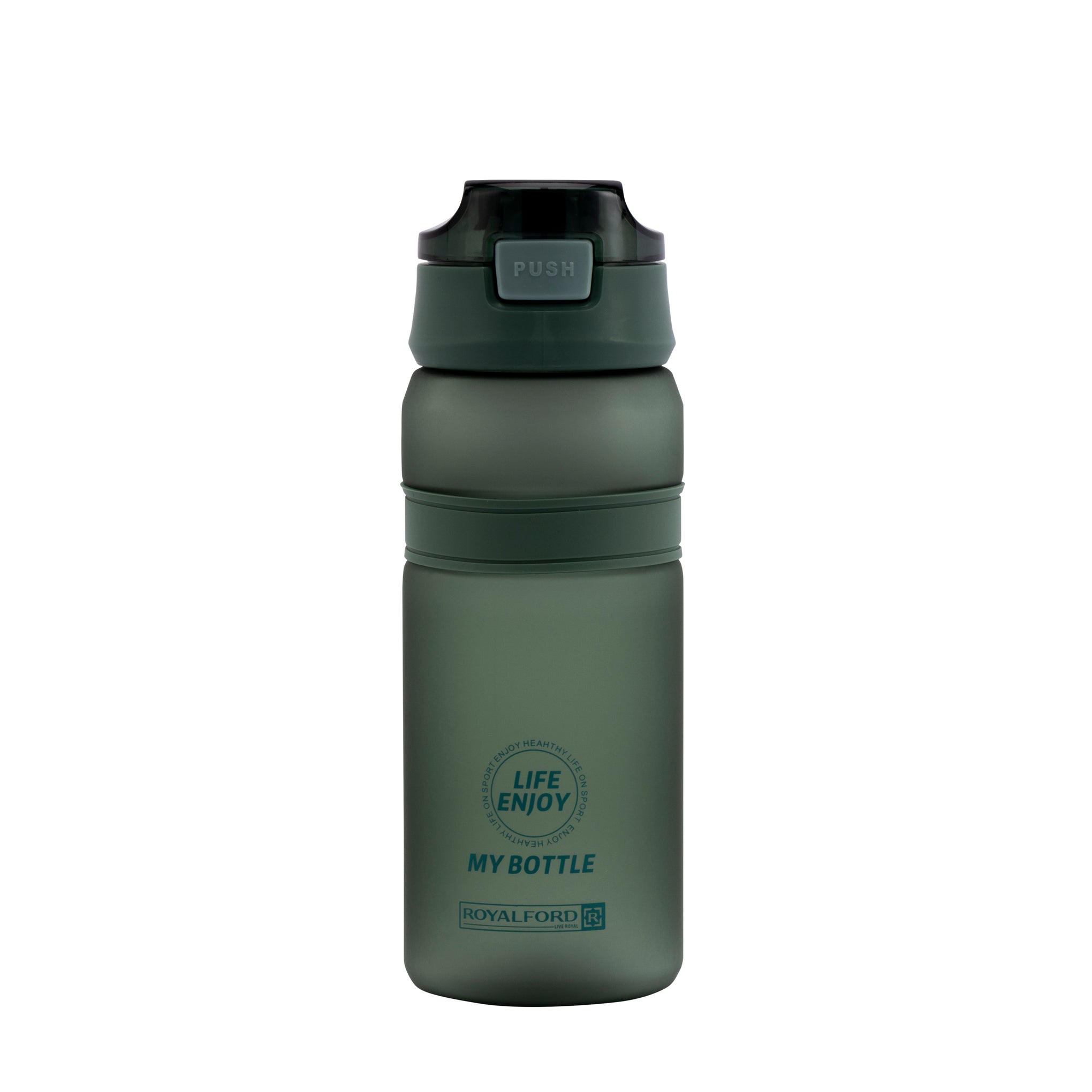 Light-Weight And Easy To Carry Water Bottle With Push Button Cap assorted / multicolor 700ml