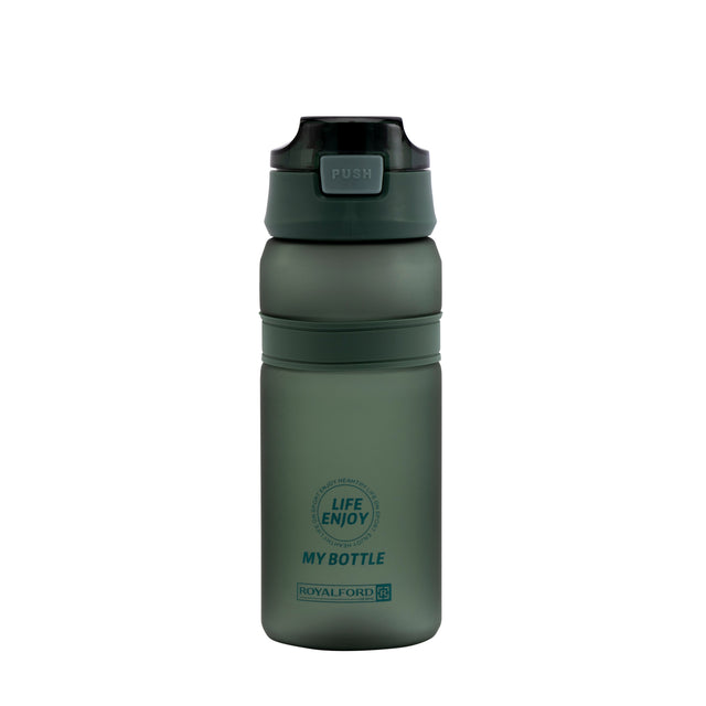 Light-Weight And Easy To Carry Water Bottle With Push Button Cap assorted / multicolor 700ml