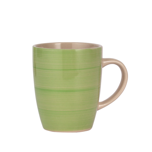Royalford 12oz (355 ML) Stoneware Mug- RF11180| Perfect for Hot and Cold Drinks| Food-Grade, Non-Toxic and Safe to Use| Stylish, Durable and Long-Lasting Design| Premium-Quality and Perfect for Gifting| Green