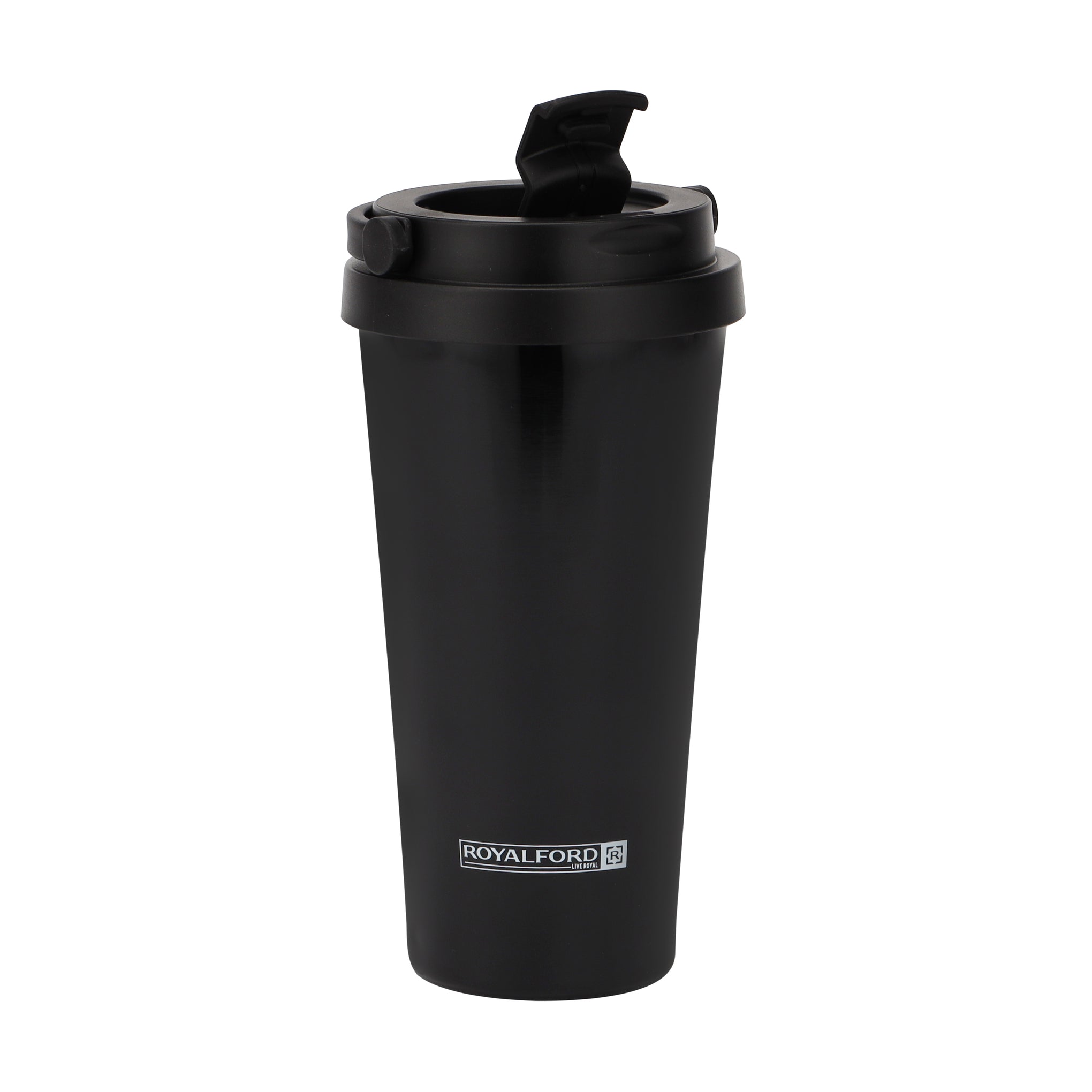 Stainless Steel Vacuum Tumbler Black 450ml