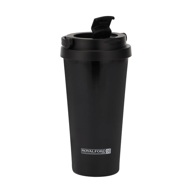 Stainless Steel Vacuum Tumbler Black 450ml