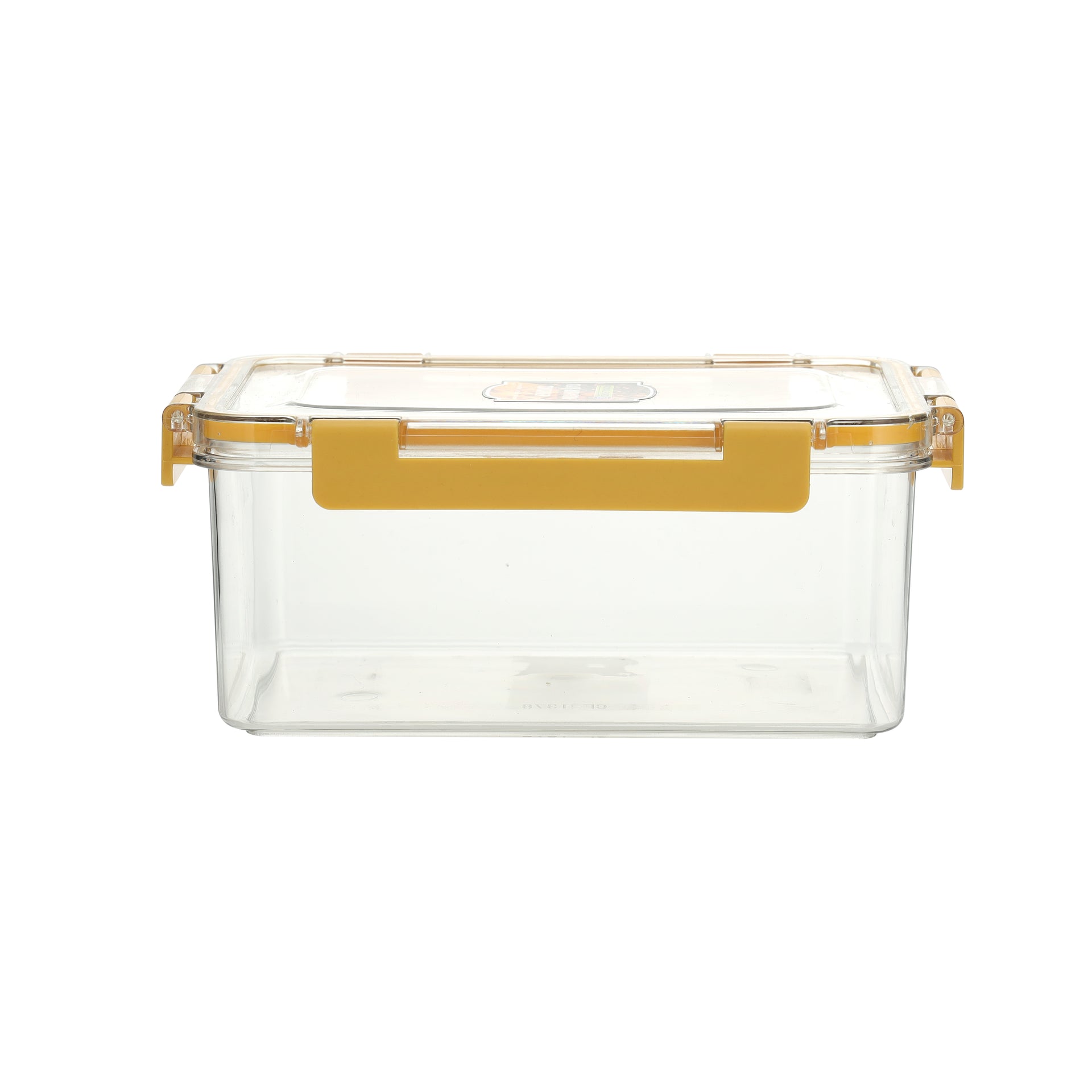 Royalford 550 ML Rectangular Airtight Container With A Lid-RF11251 Plastic Container With A Silicone Sealing Ring Fitted Lid Transparent, Leak-Proof And Durable Design