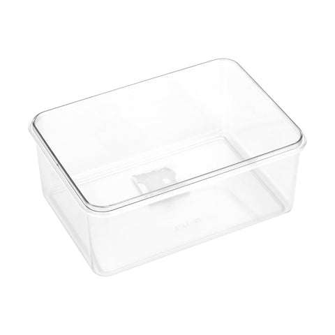 Royalford 3000 ML Rectangular Airtight Container With A Lid-RF11253 Plastic Container With A Silicone Sealing Ring Fitted Lid Transparent, Leak-Proof And Durable Design Yellow