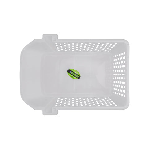 Royalford Cabinet Organizer- RF11296 PP Plastic Multi-Purpose Rectangular Organizer Break-Resistant, Light-Weight WHITE