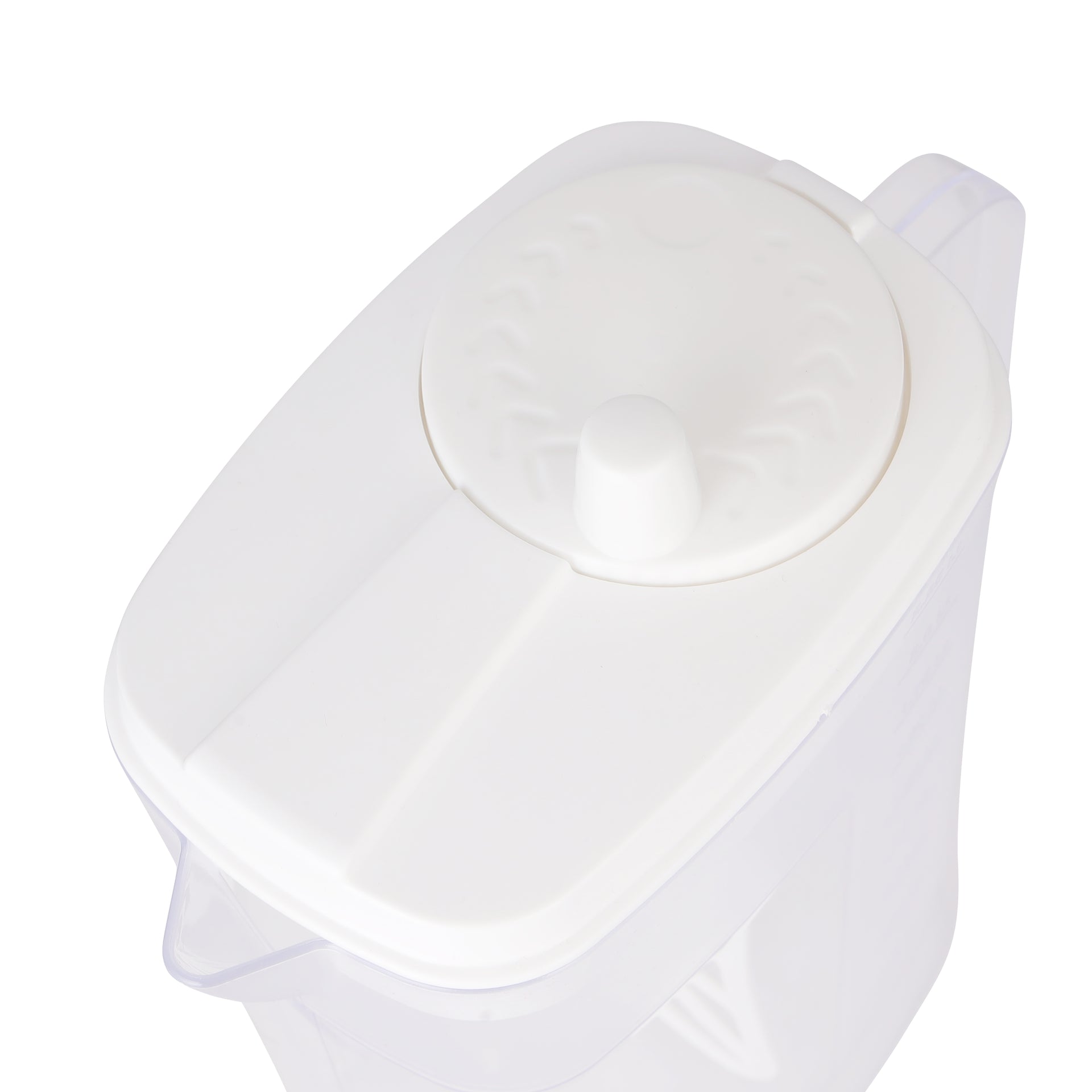 Mixer Jug Water Jug With Unique Mixing Wand Quick And Easy Polystyrene Mixer Jug For Mixing Juices Clear 2.25Liters