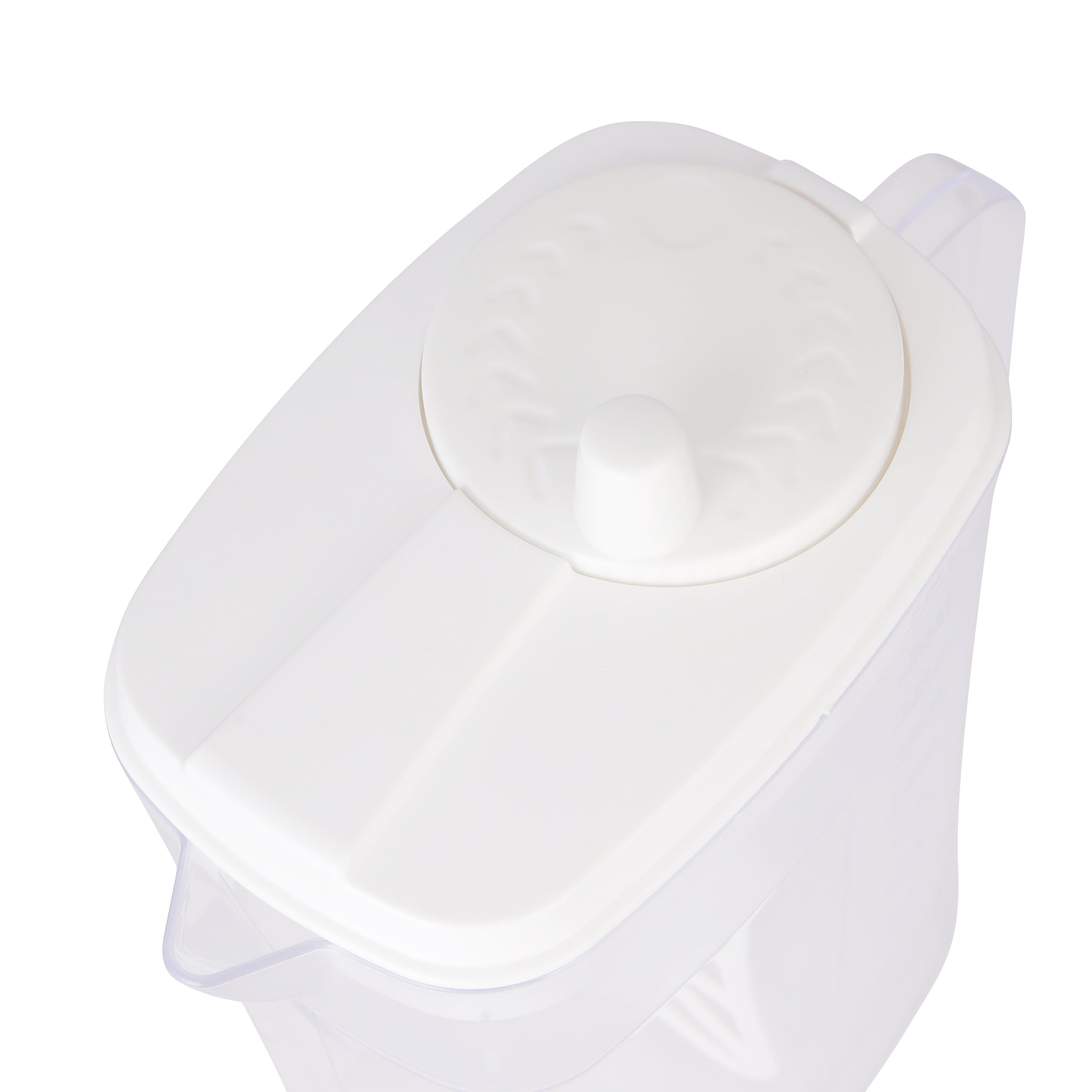 Mixer Jug Water Jug With Unique Mixing Wand Quick And Easy Polystyrene Mixer Jug For Mixing Juices Clear 2.25Liters