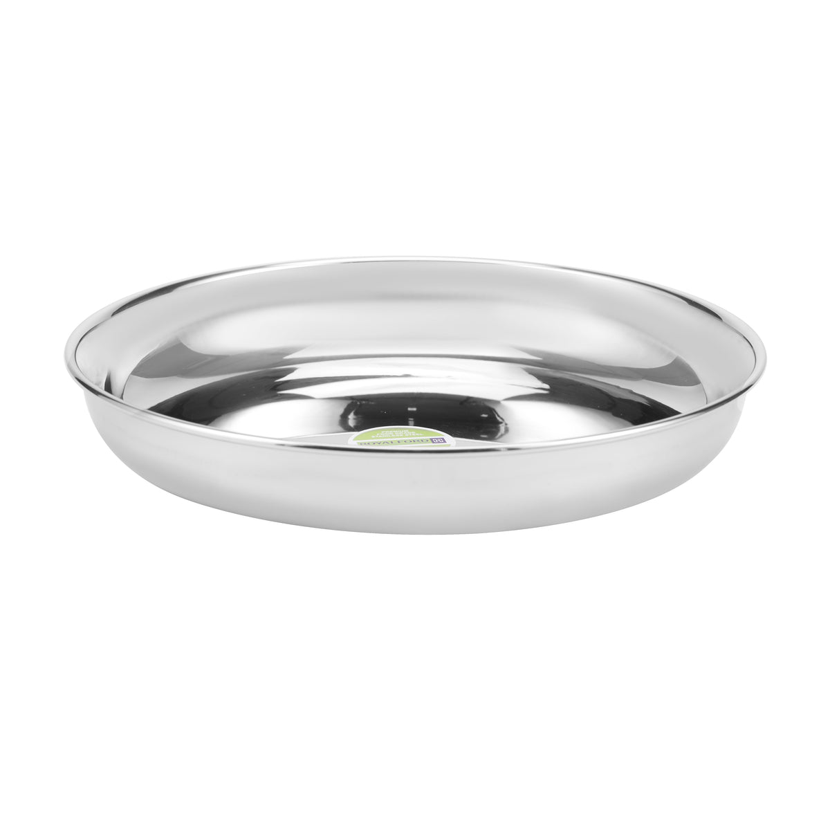 Stainless Steel Rice Plate Unbreakable Plate Suitable For Rice Roti Snacks 100% Food-Grade Bpa-Free Multi-Purpose Plate Silver 21cm