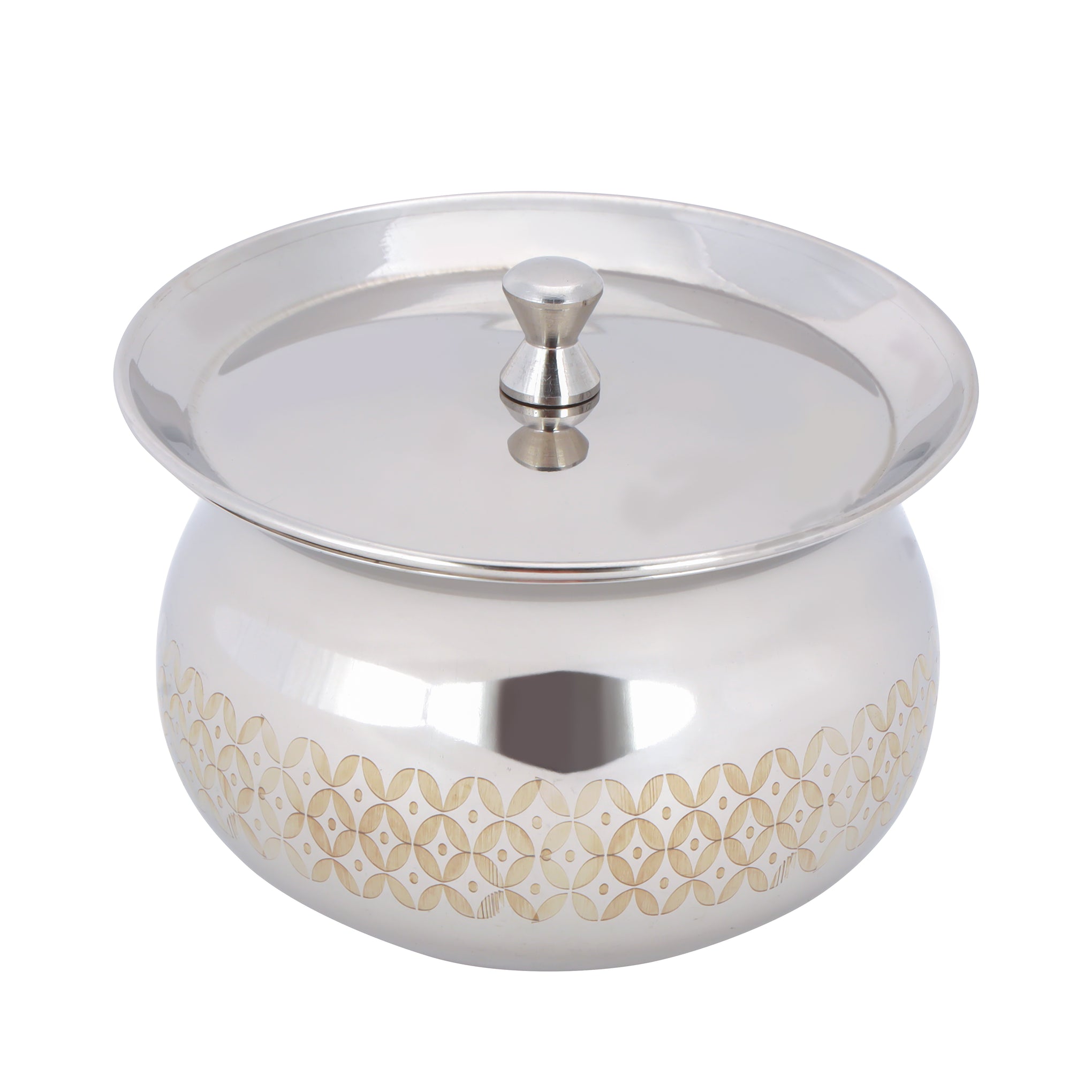 Royalford Stainless Steel Tomato Cooking Pot With Lid Silver