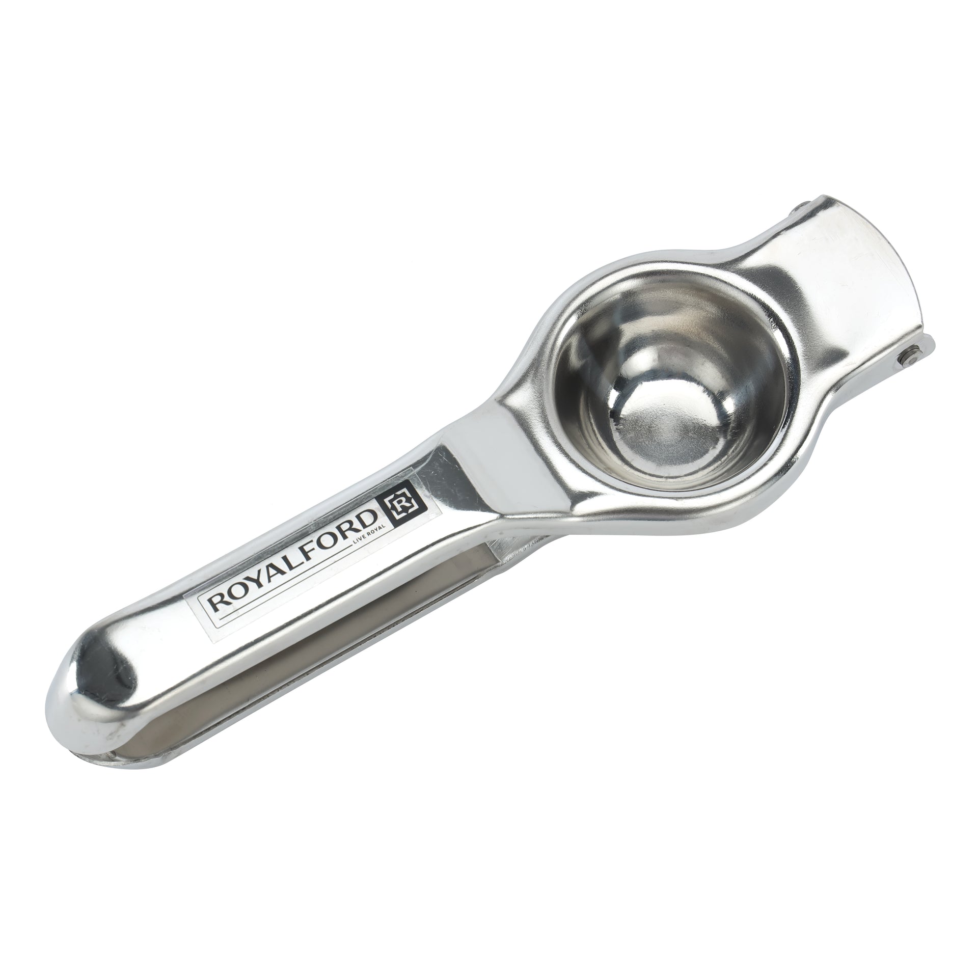 Lemon Squeezer With Bottle Opener Manual Stainless Steel Squeezer Heavy-Duty Kitchen Tool Ergonomic Design And Dishwasher-Safe Silver