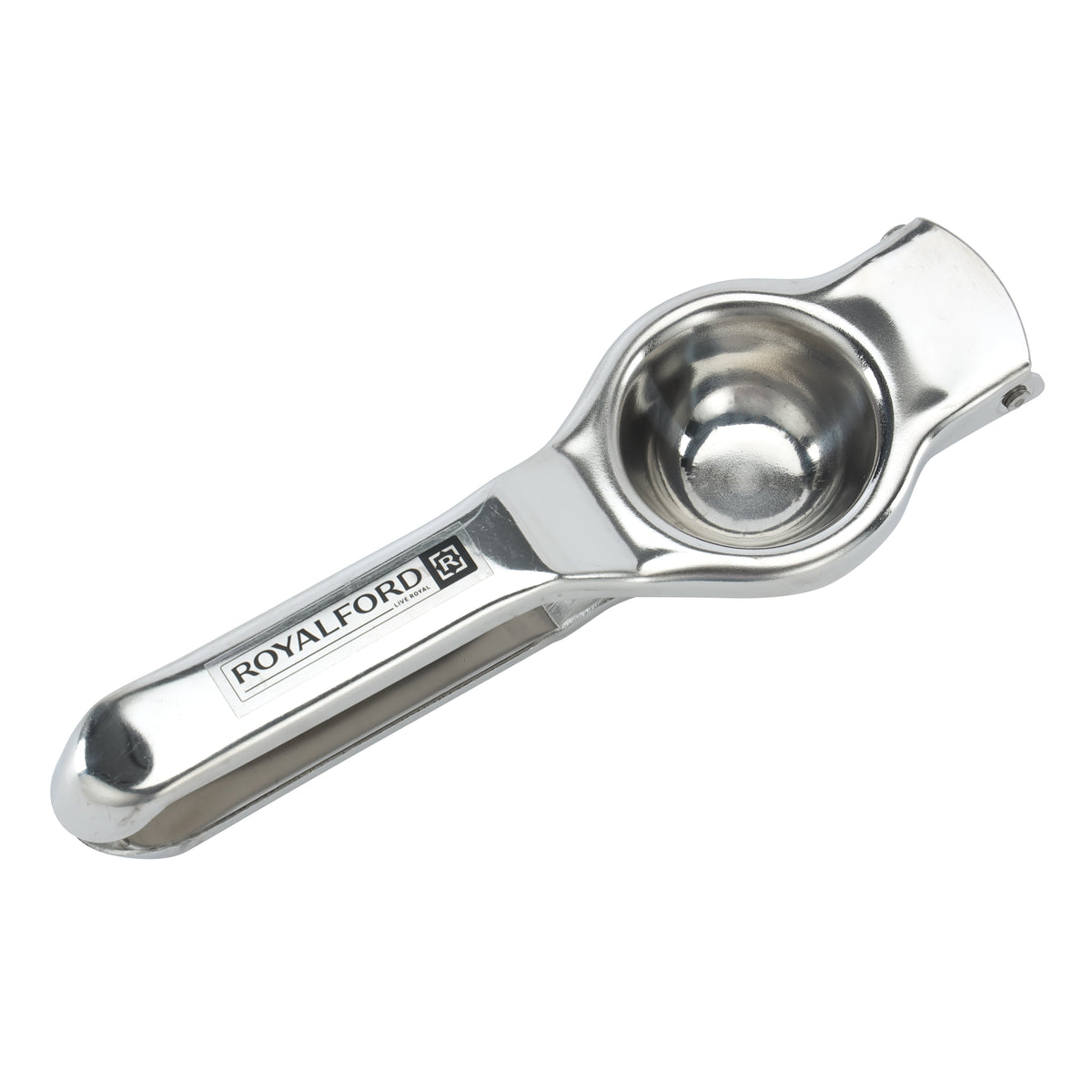 Lemon Squeezer With Bottle Opener Manual Stainless Steel Squeezer Heavy-Duty Kitchen Tool Ergonomic Design And Dishwasher-Safe Silver