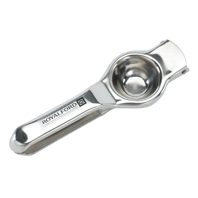 Lemon Squeezer With Bottle Opener Manual Stainless Steel Squeezer Heavy-Duty Kitchen Tool Ergonomic Design And Dishwasher-Safe Silver