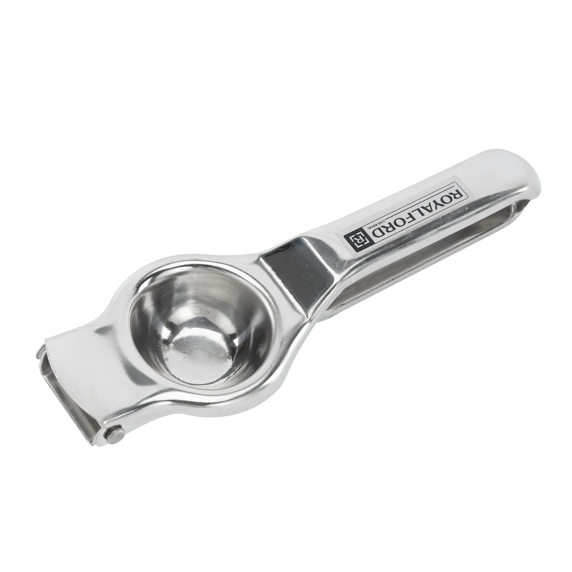 Lemon Squeezer With Bottle Opener Manual Stainless Steel Squeezer Heavy-Duty Kitchen Tool Ergonomic Design And Dishwasher-Safe Silver