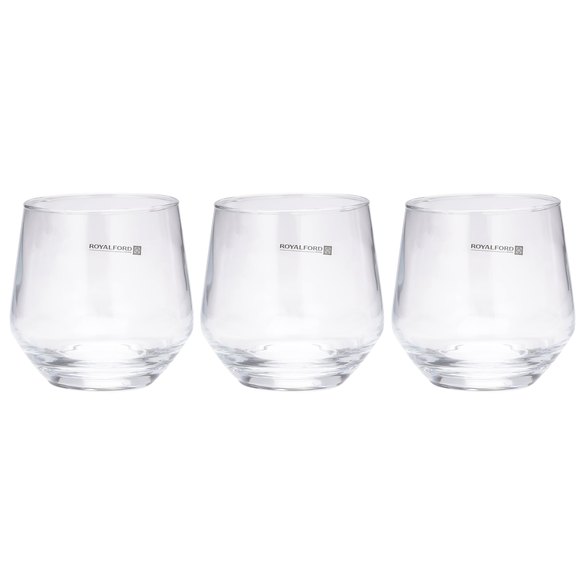 3Pc Fashioned Glass Set/360ML1X16