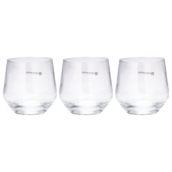 3Pc Fashioned Glass Set/360ML1X16