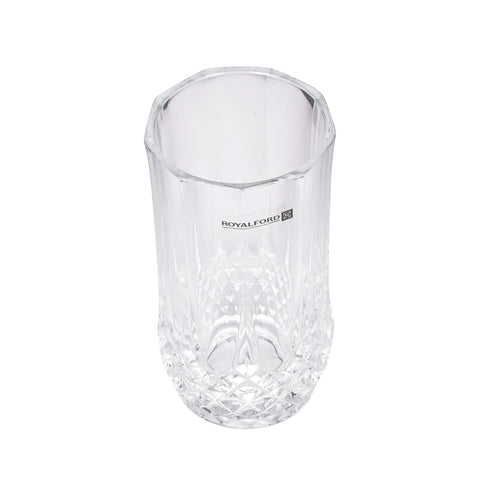 Royalford 225 ML (7.6 OZ) Transparent Glass Tumbler Set- RF11657 Multi-Purpose, Perfect for Hot and Cold Beverages like Tea, Coffee, Water, Juices Lead-Free Soda Lime Glass Clear