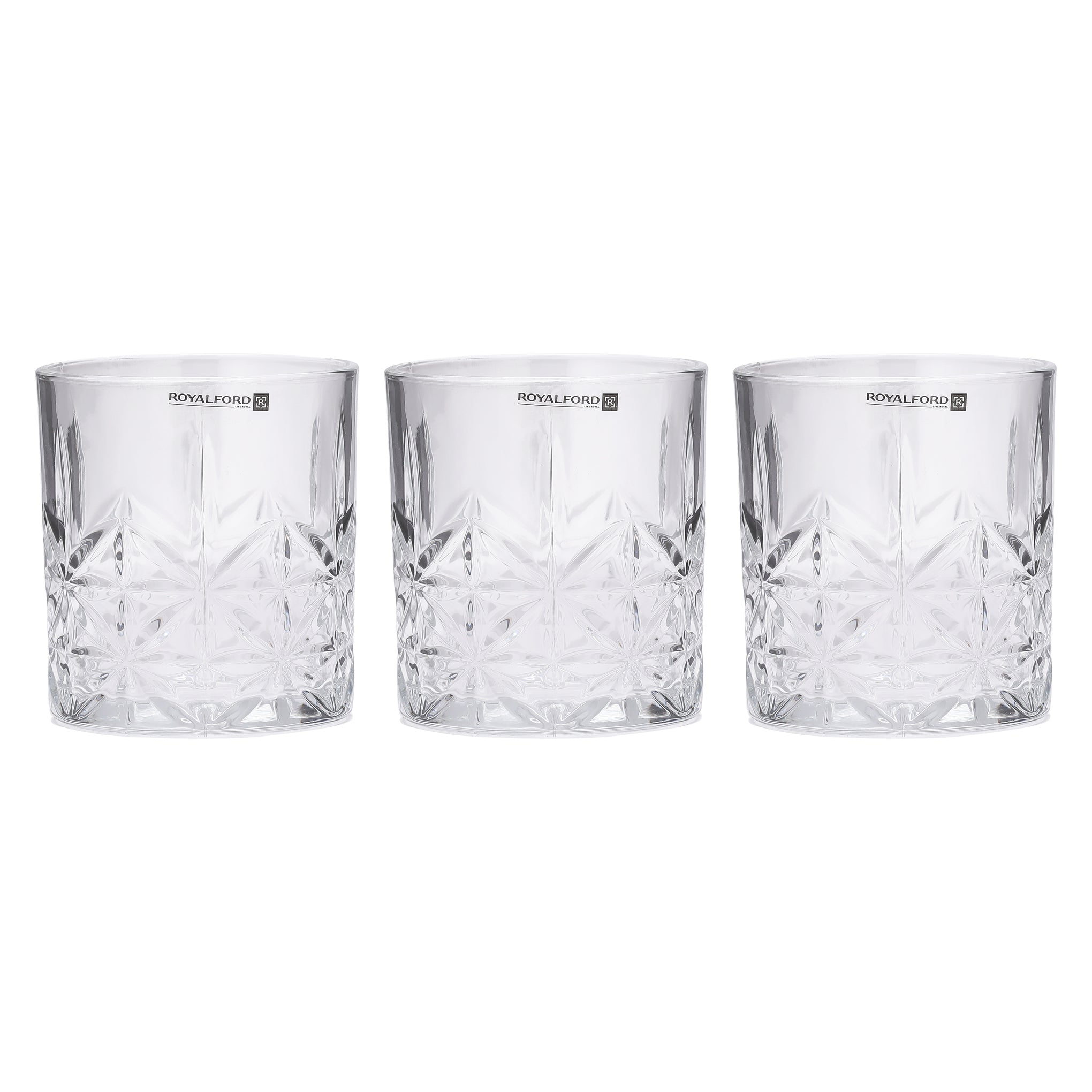 3Pc Rocks Glass Set/320ML1X16