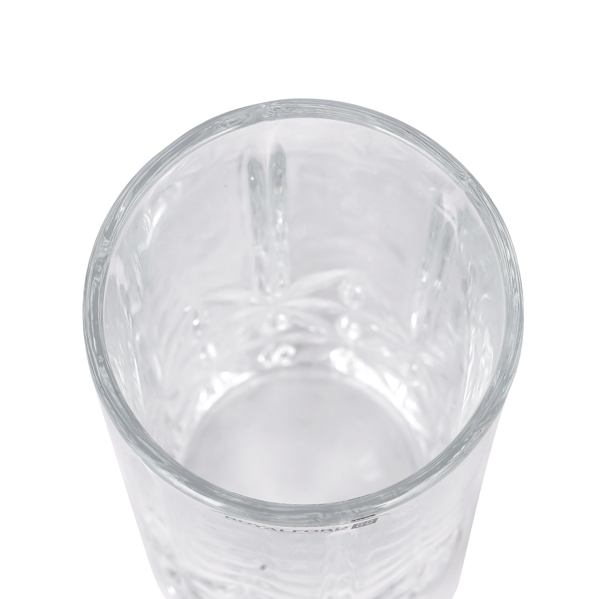 Royalford 360 ML (12.0 OZ) Transparent Glass Tumbler Set- RF11662 Multi-Purpose, Perfect for Hot and Cold Beverages like Tea, Coffee, Water Clear