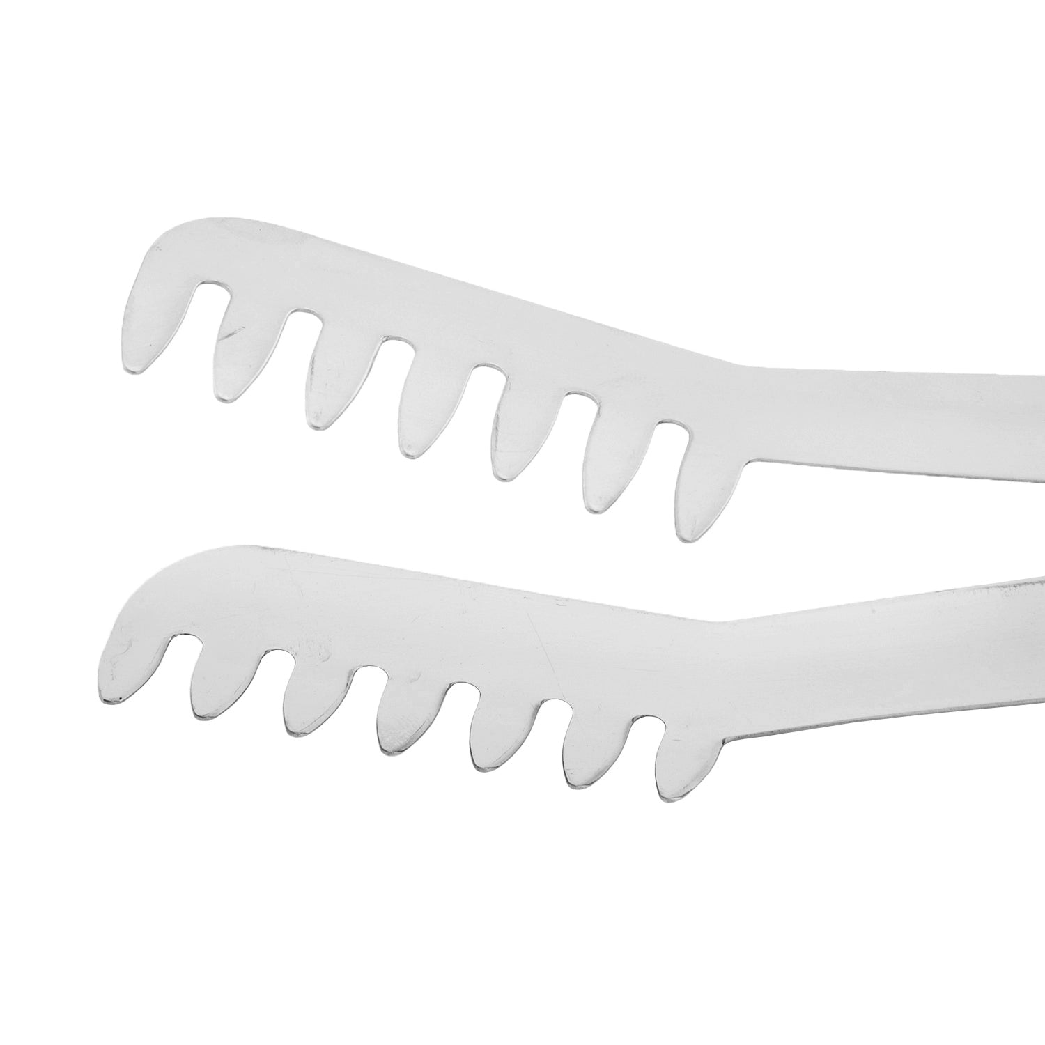 7.5" Food Tong Stainless Steel Silver 19cm