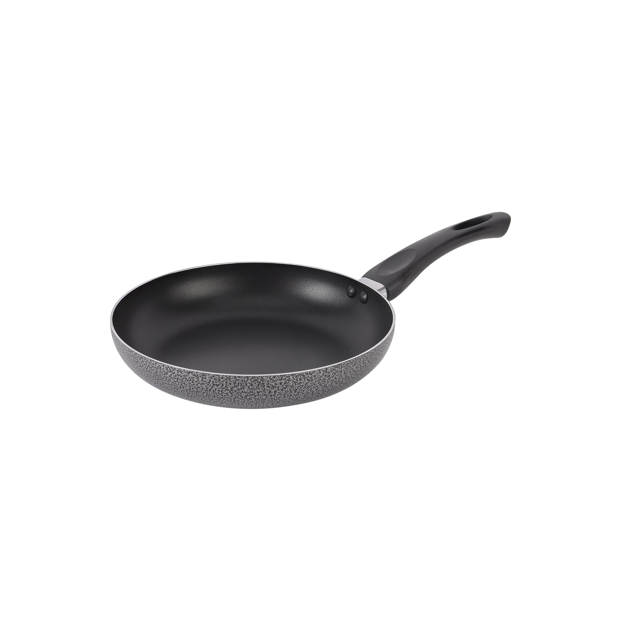 Aluminum Fry Pan Strong Aluminum Body With Non-Stick Coating And Bakelite Handle Red