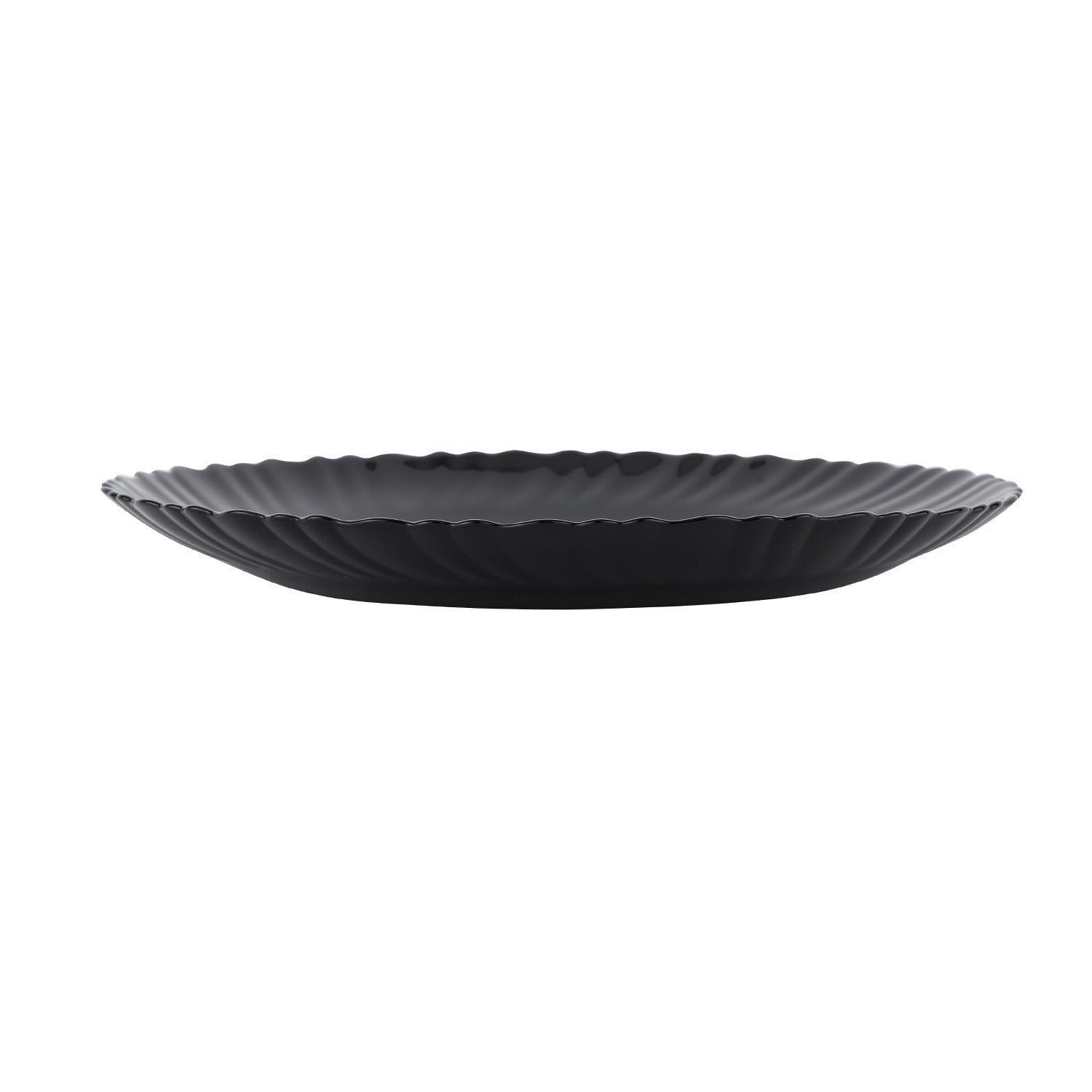 Opalware Flat Plate  9.5-inch Black