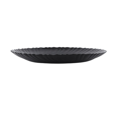 Opalware Flat Plate  9.5-inch Black