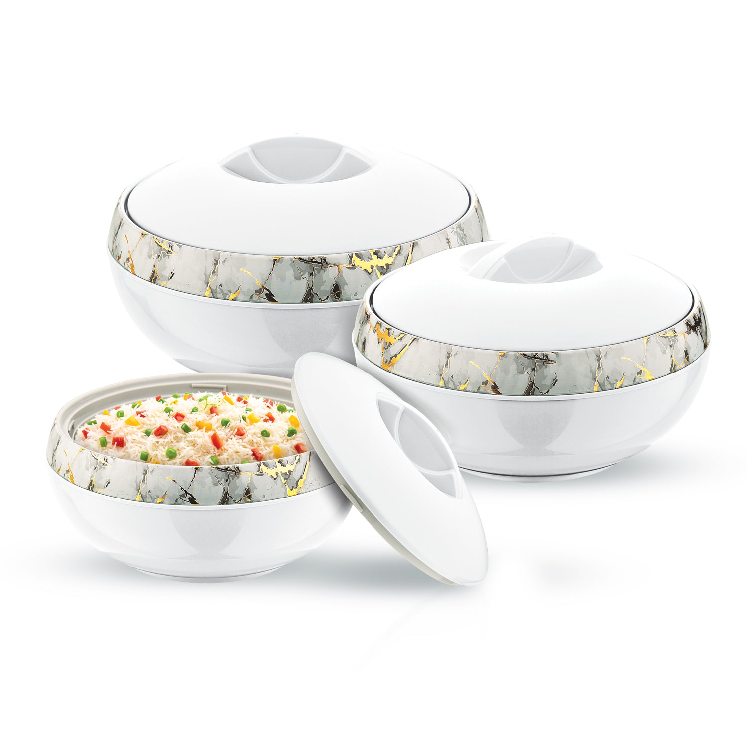 Set Of 3 Supremo Insulated Casserole