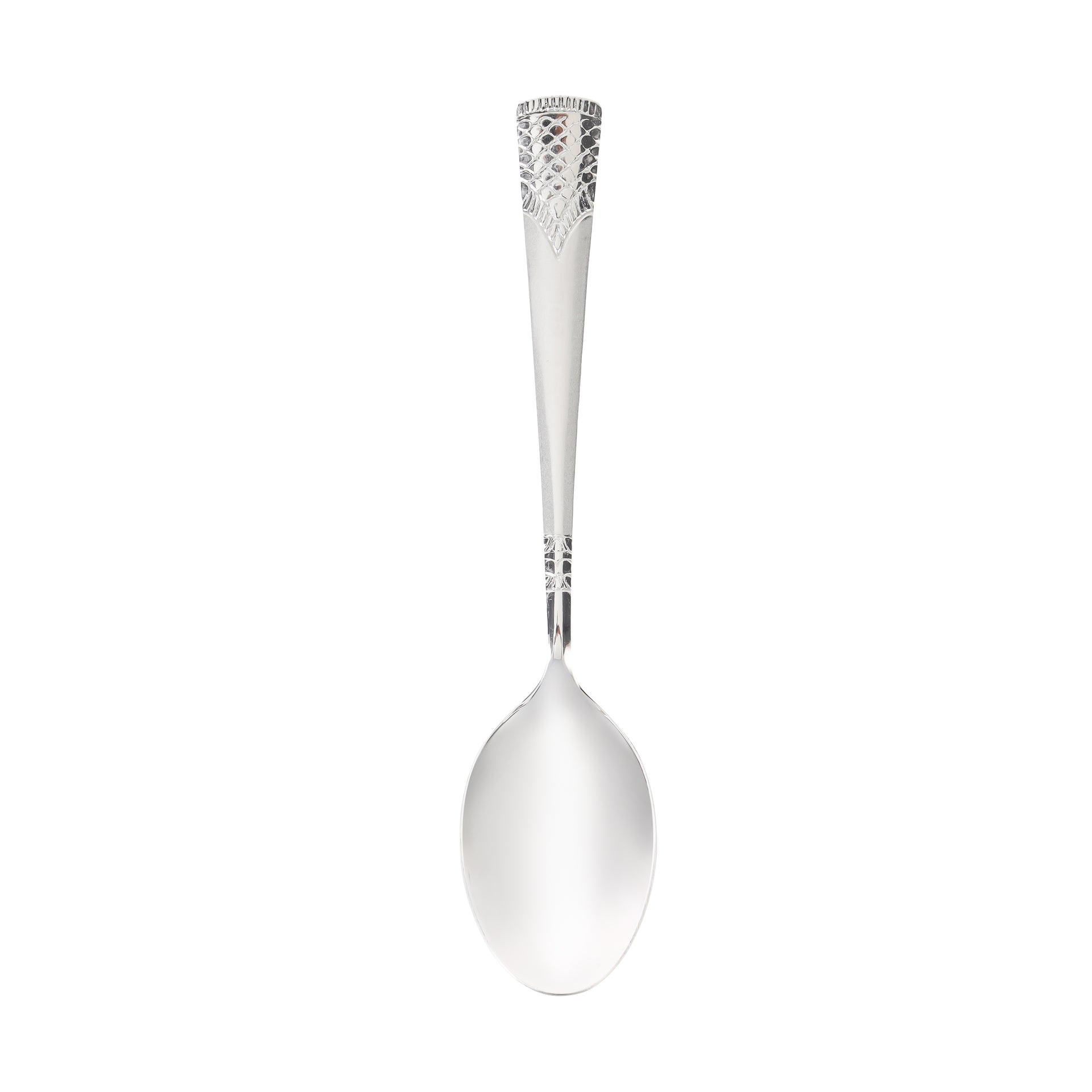 Royalford 14 cm Stainless Steel Tea Spoon- RF11944 Pack of 6, Stylish Sandblast Finish, Light-Weight and 100% Food-Grade Non-Magnetic, Suitable for Dining Table, Home and Restaurant Silver