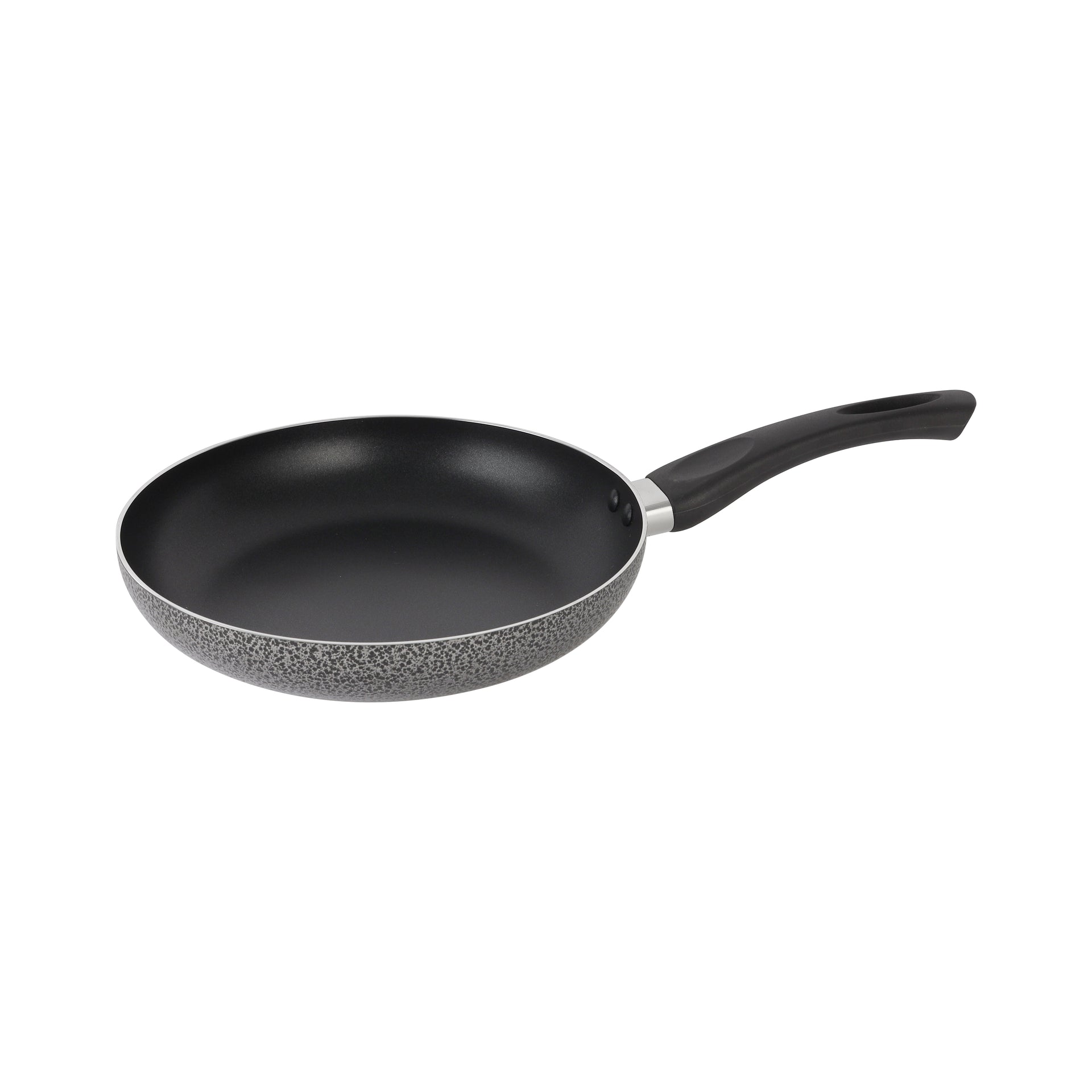 Aluminum Fry Pan With Tempered Glass Lid, Strong Aluminum Body With Non-Stick Coating And Bakelite Handle| Compatible With Hot Plate, Halogen, Ceramic And Gas Stovetops Red