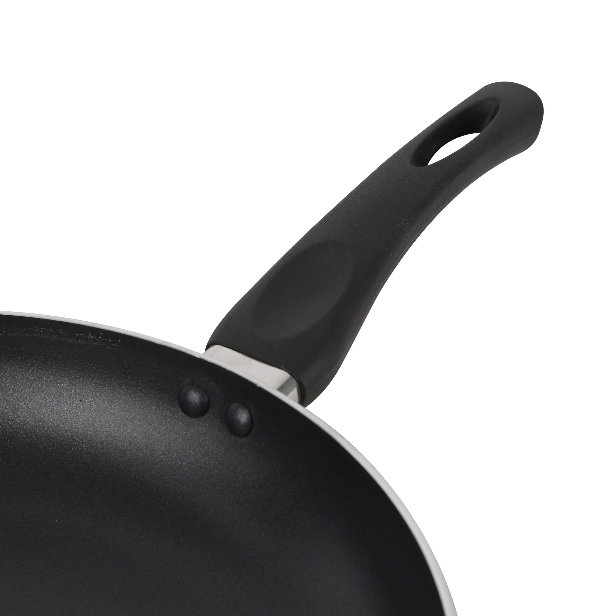 Aluminum Fry Pan With Tempered Glass Lid, Strong Aluminum Body With Non-Stick Coating And Bakelite Handle| Compatible With Hot Plate, Halogen, Ceramic And Gas Stovetops Red