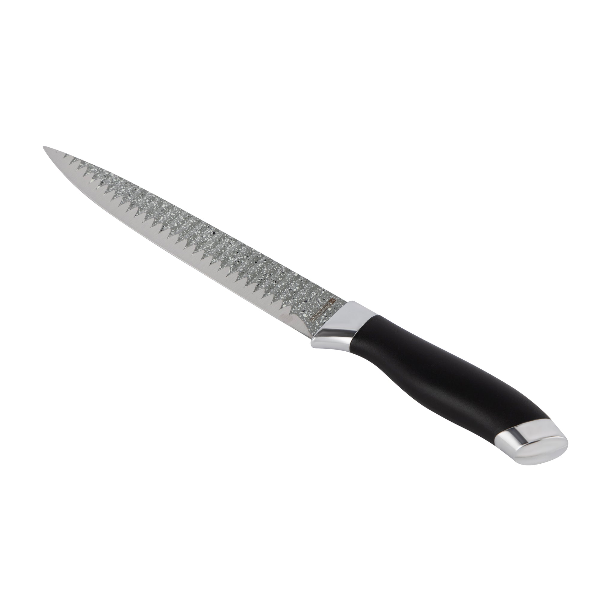 Royalford 8" Slicer Knife- RF12008| With Extra-Sharp Stainless Steel Blades| 100% Food-Grade, Suitable for Dining Table Stainless Steel