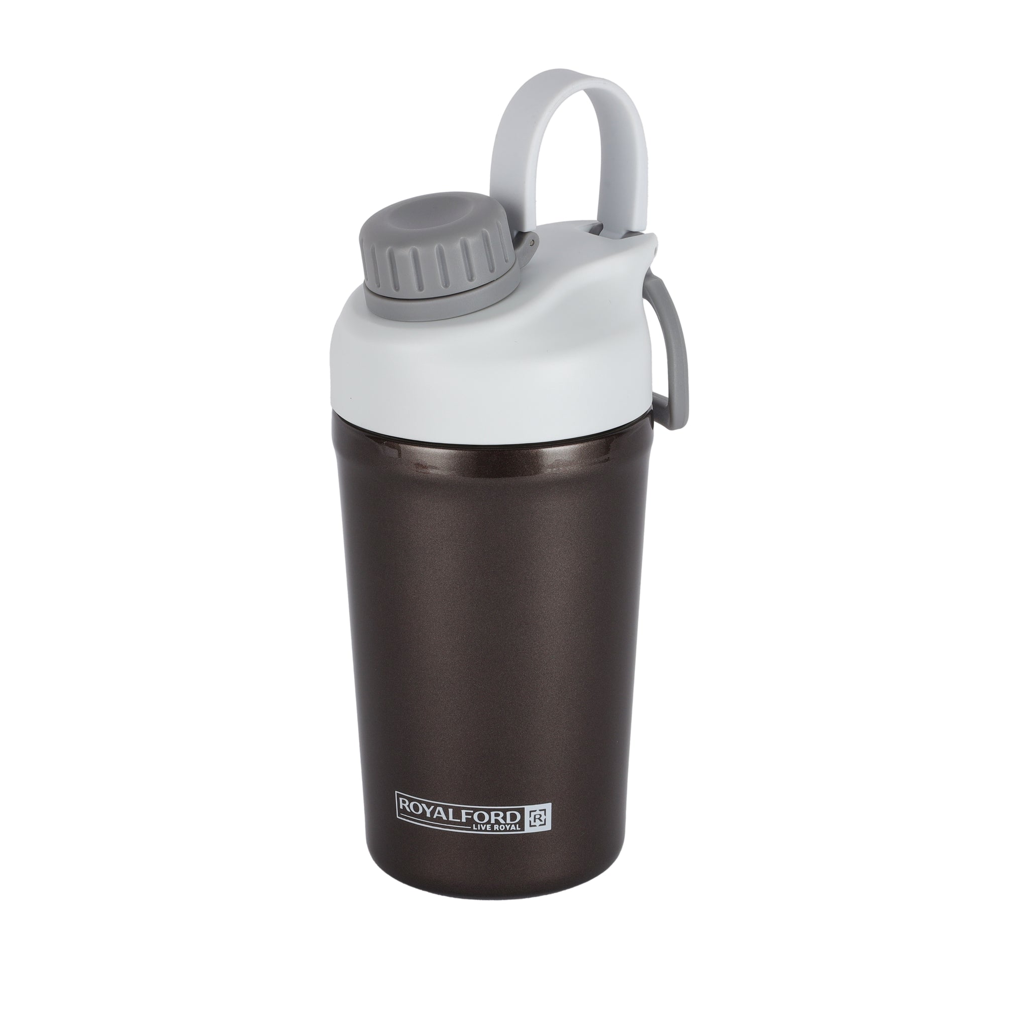 590ml Protein Shaker Bottle - RF12184, with SS Blending Ball for Lump-Free Proteins Smooth Shakes, Leak-Proof and Portable Design, Suitable for Indoor and Outdoor Use