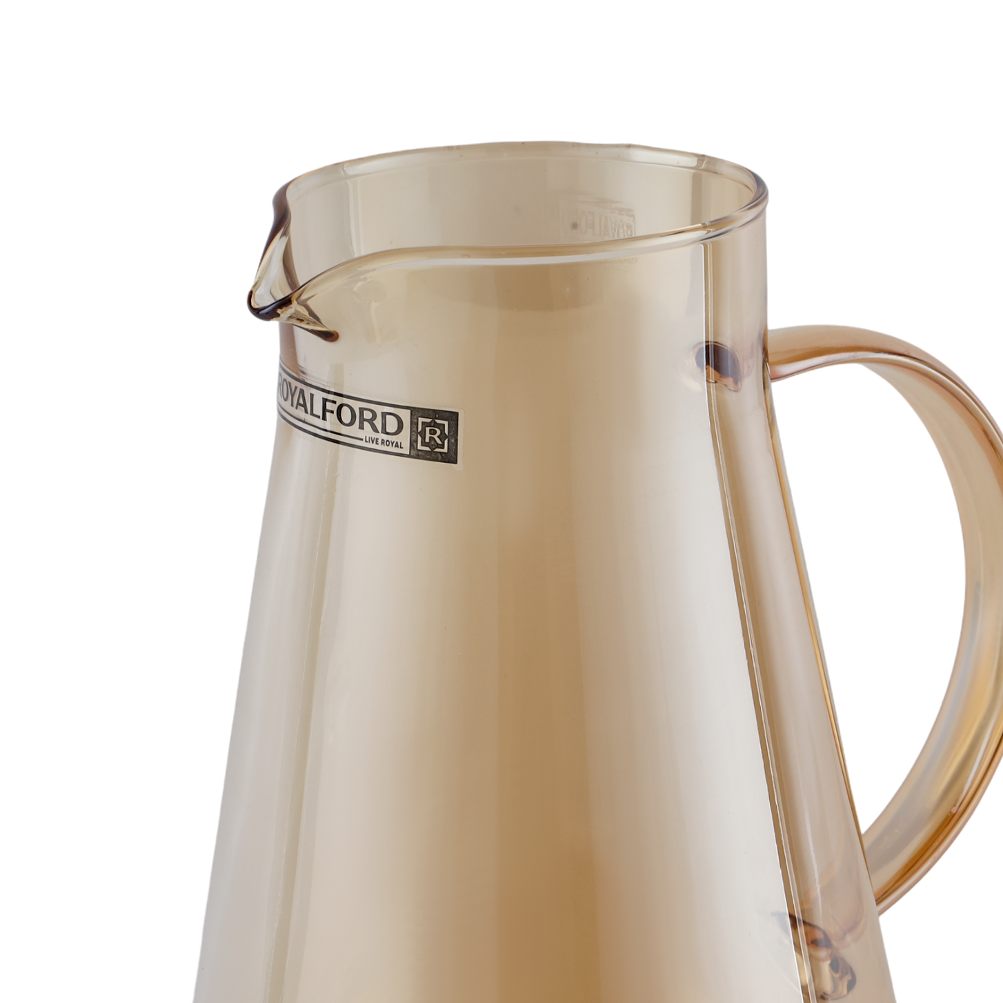 5-Piece Water Jug And Cup Set | Includes 1800 Ml Carafe And 4 260 Ml Glasses With Lid Clear
