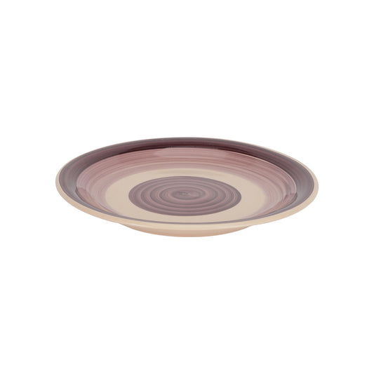 16 Piece Stoneware Dinner Set Includes Dinner And Dessert Plates, Soup Bowls And Mugs Red/White