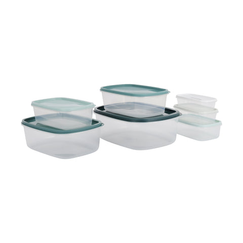 7Pc Plastic Storage Container Set 1X24