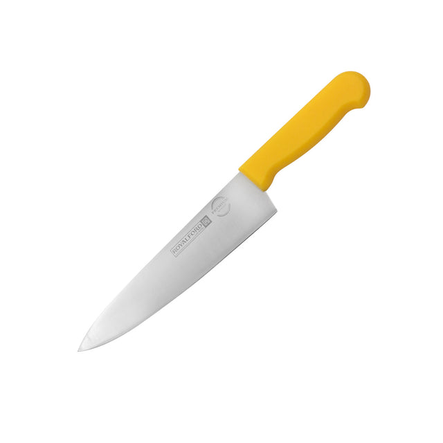 Royalford 10 Inch Chef Knife RF12557 | Ultra-Sharp Stainless Steel Kitchen Knife with Ergonomic PP Handle | Rust-Proof Cutting Knife for Meat, Vegetables & Herbs