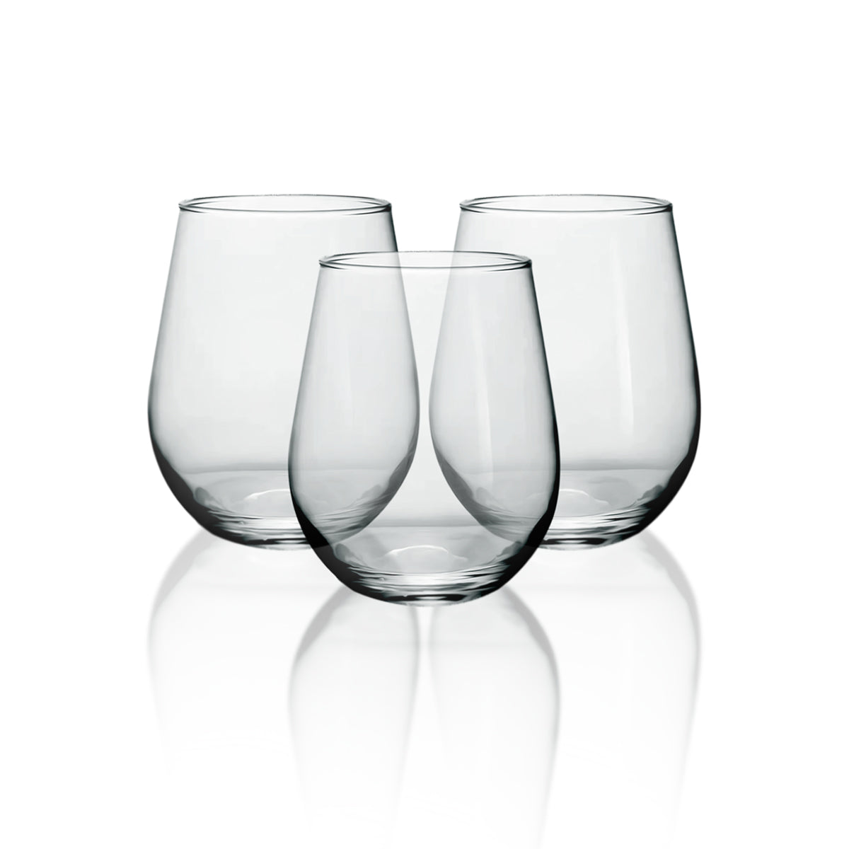 3PCS 590ML Premium Crystal Clear Glass Tumbler Set RF12588 – Lead-Free Soda Lime Glass | Dishwasher Safe Beverage Glasses