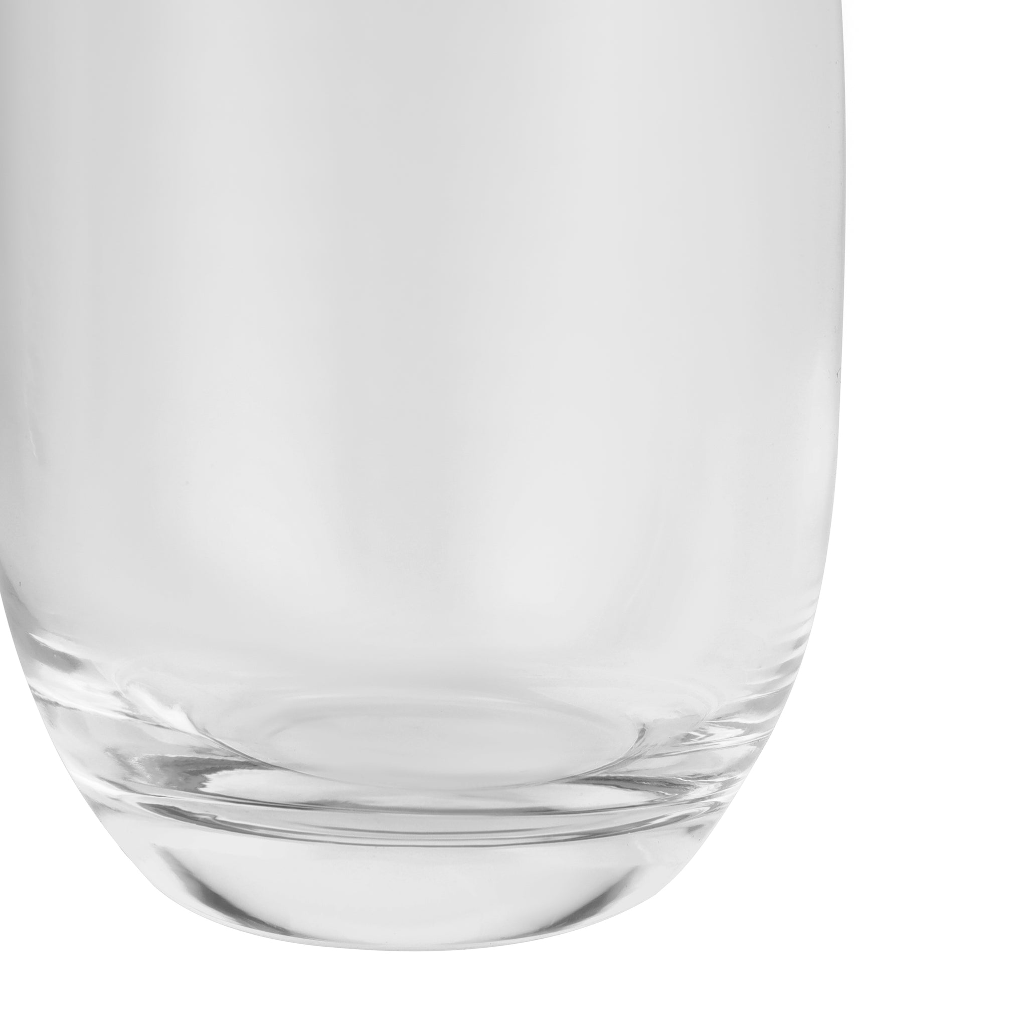 Royalford 500ML Crystal Clear Glass Tumbler Set-RF12589/ Dishwasher Safe, Lead-Free, Crystal Clear Construction/ Multi-Purpose, Perfect For Hot and Cold Beverages like Tea, Coffee, Water, Juices
