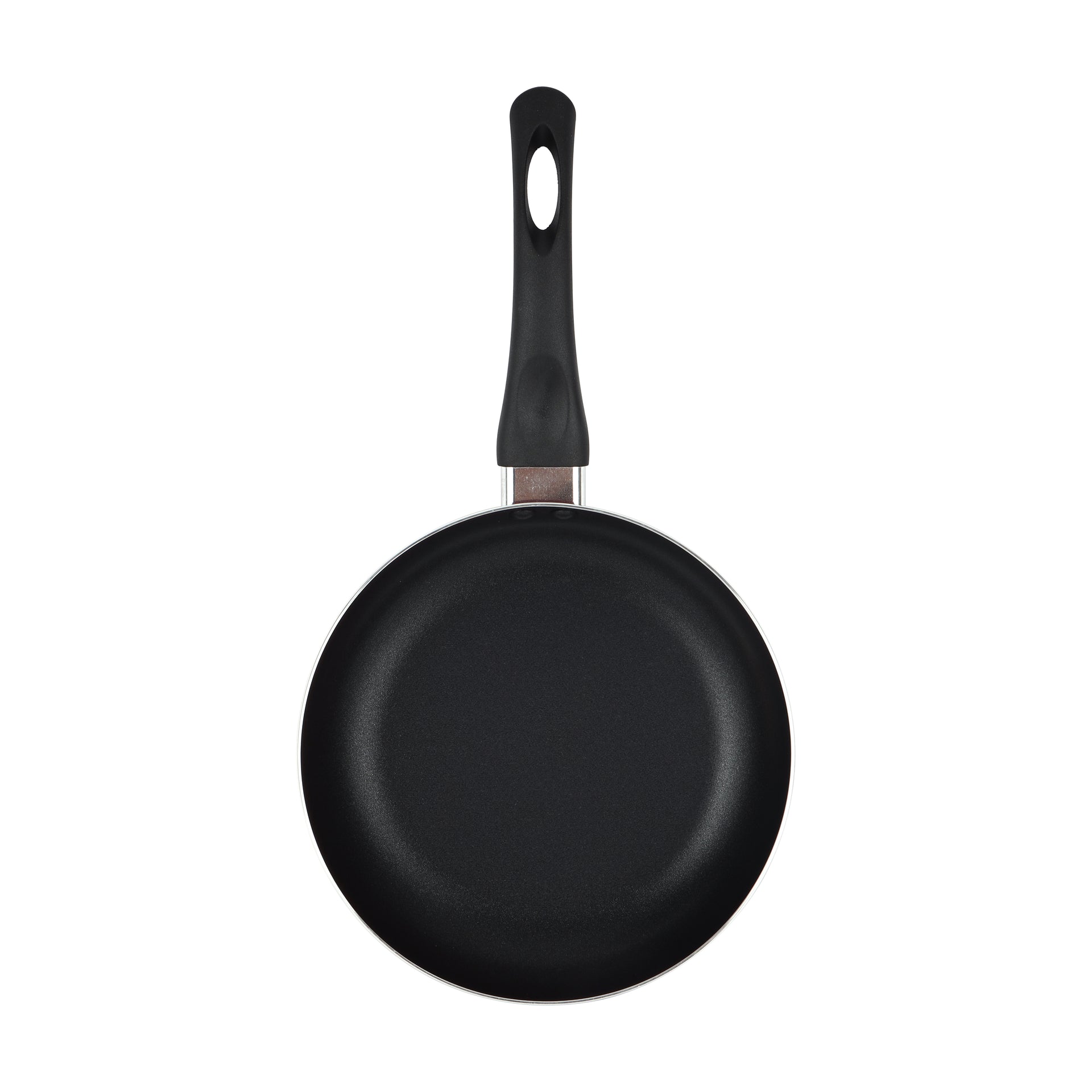 Royalford 2 Piece Frypan Set RF12596, Strong Aluminum Body with Nonstick Coating and Heat Resistant Bakelite Handle, Compatible with Hot Plate, Halogen, Ceramic and Gas Stovetops, Perfect for Frying Red