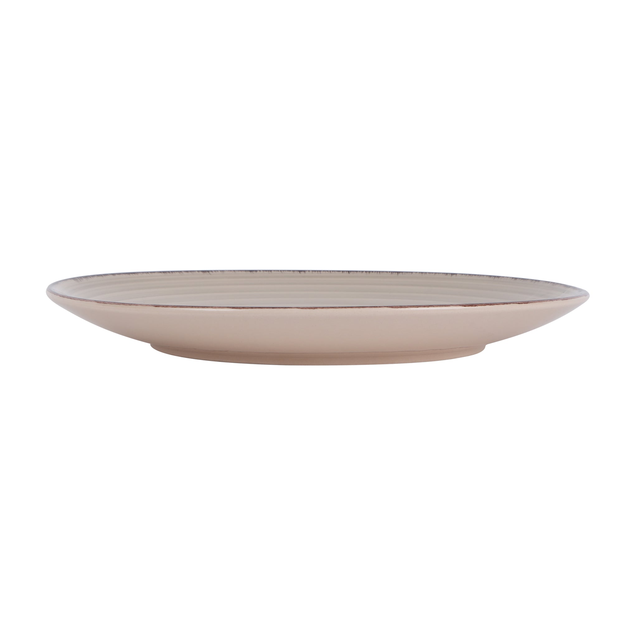 Stoneware Dinner Plate 10.5-inch Brown